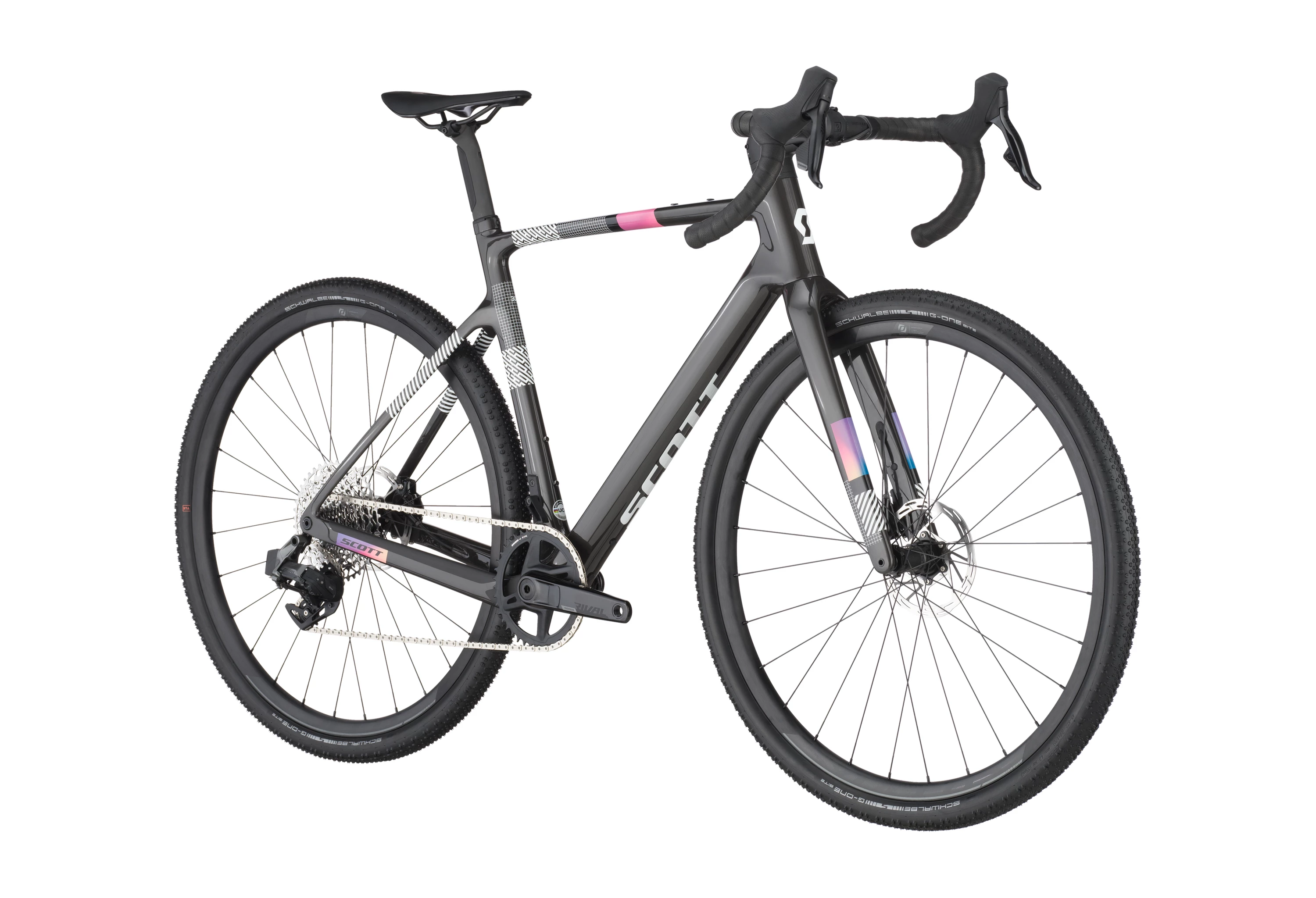 SCOTT Carbon Black Addict Gravel 30