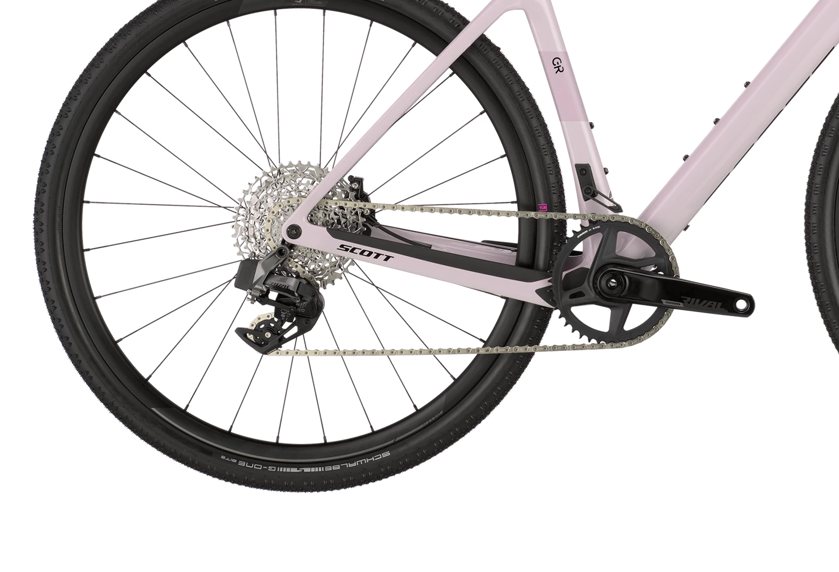 SCOTT Hushed Pink Addict Gravel 30