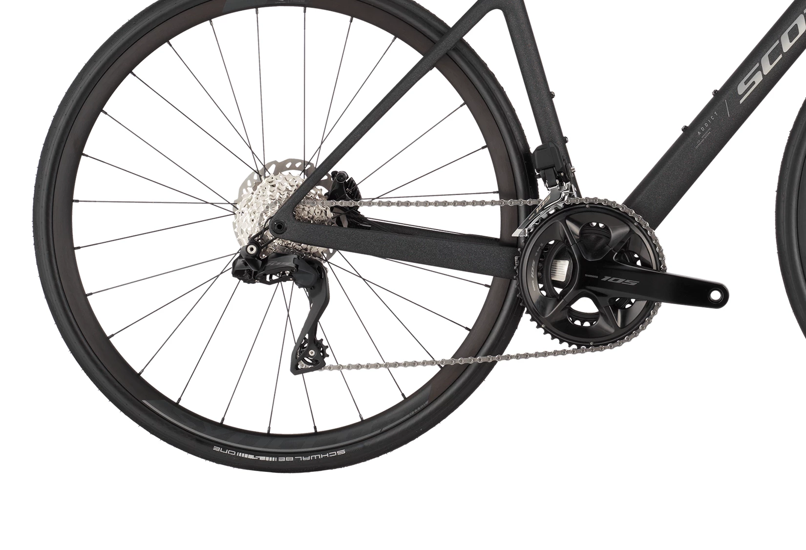 SCOTT Champion Black Addict 40