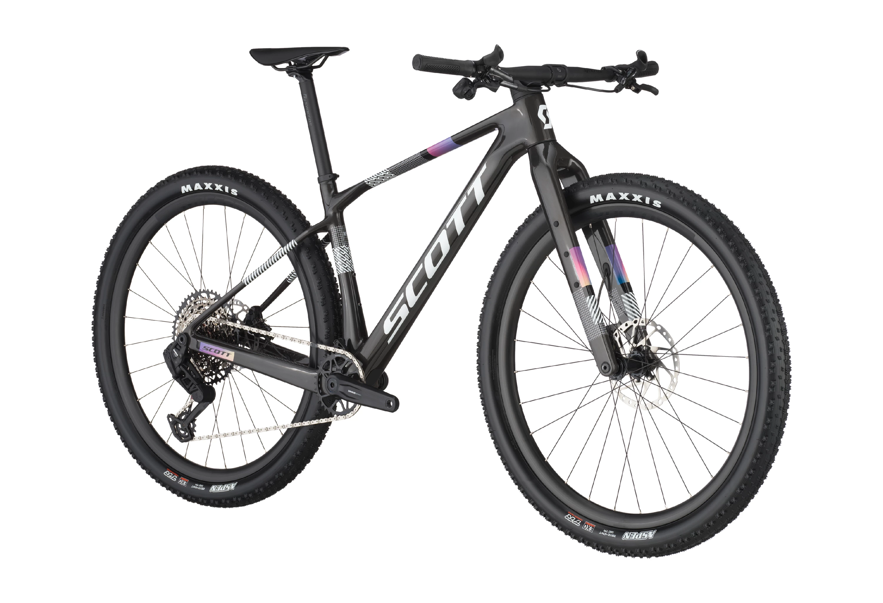 SCOTT Carbon Black Scale Gravel 10