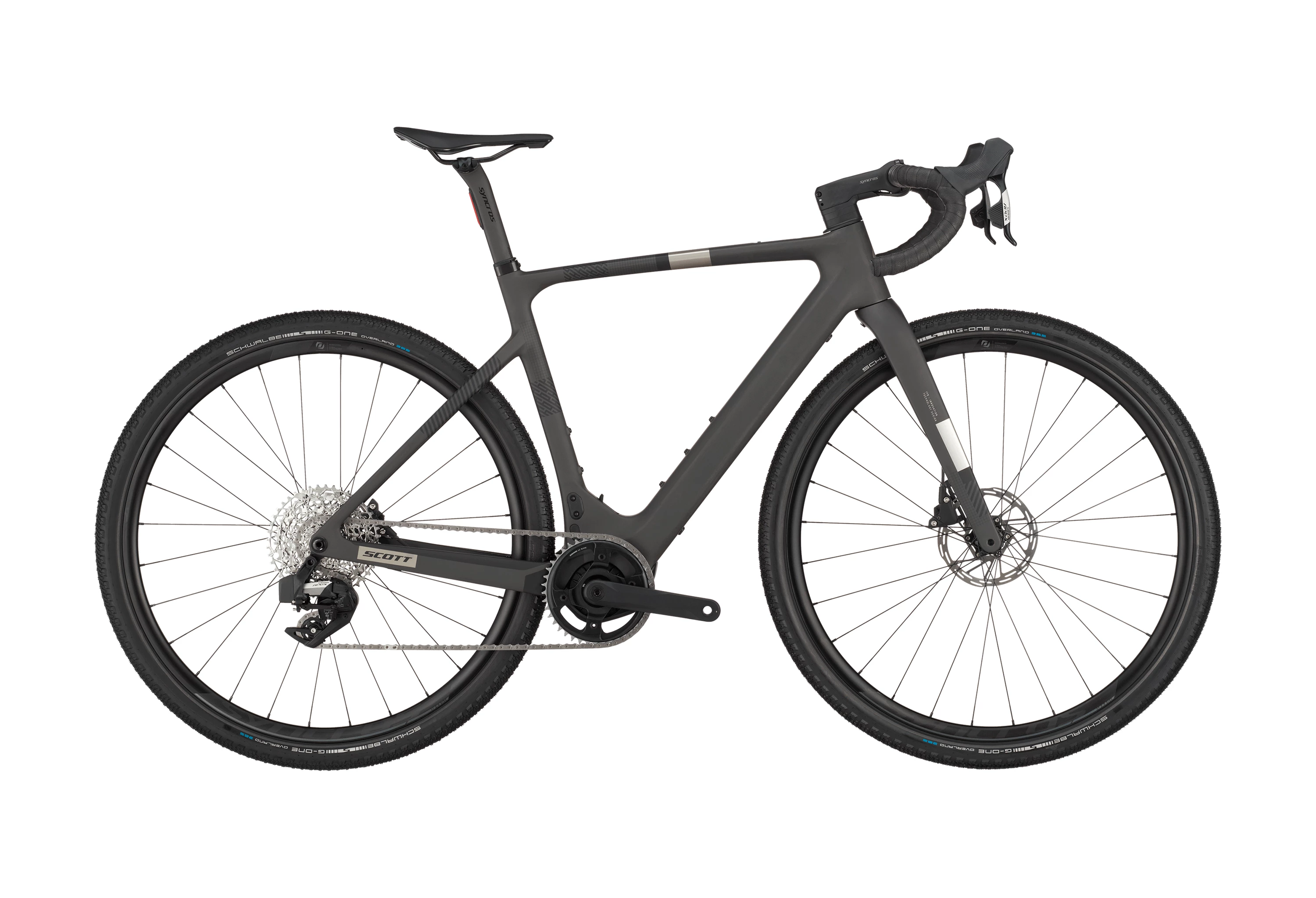 SCOTT Carbon Black Solace Gravel 30