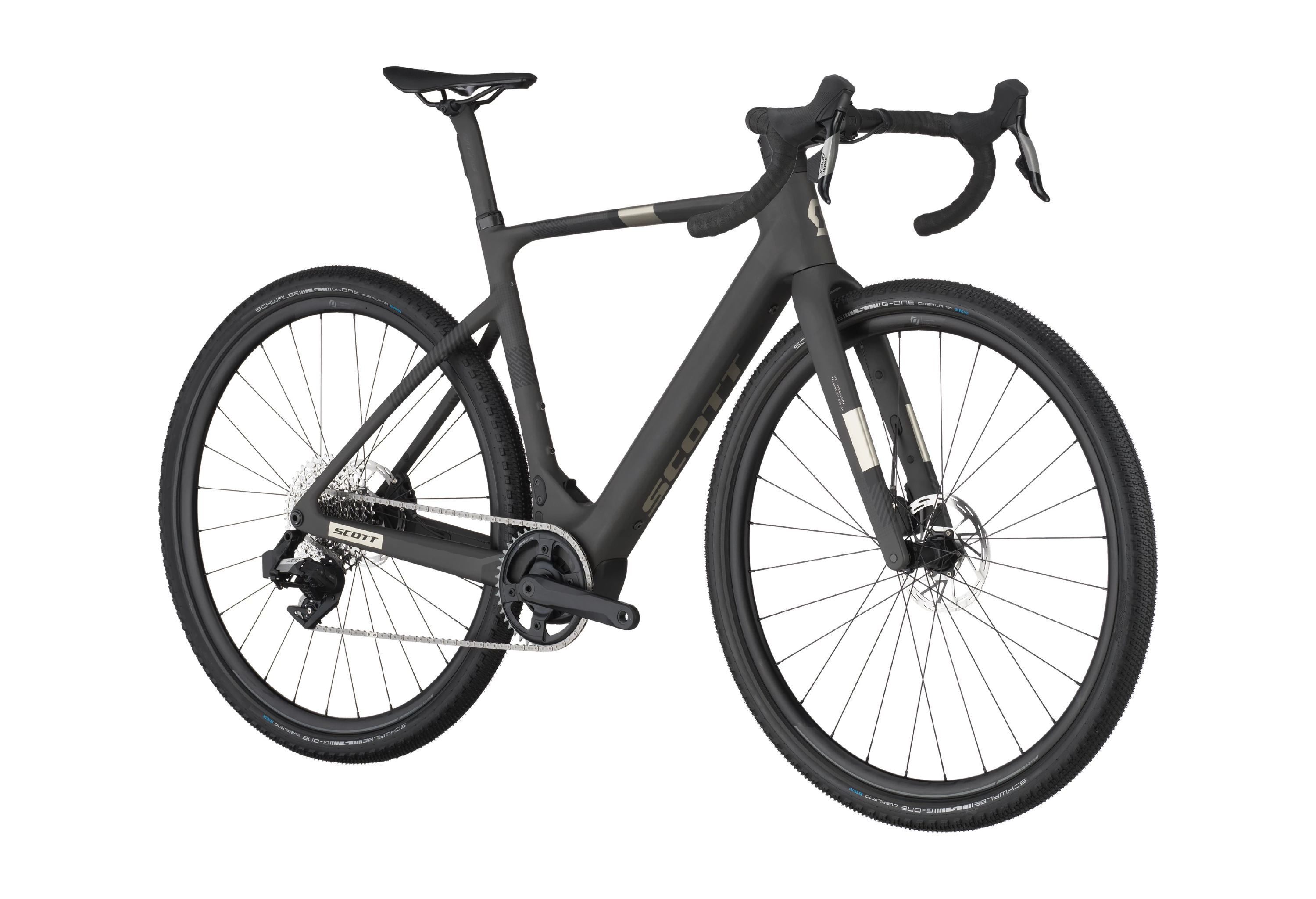 SCOTT Carbon Black Solace Gravel 30