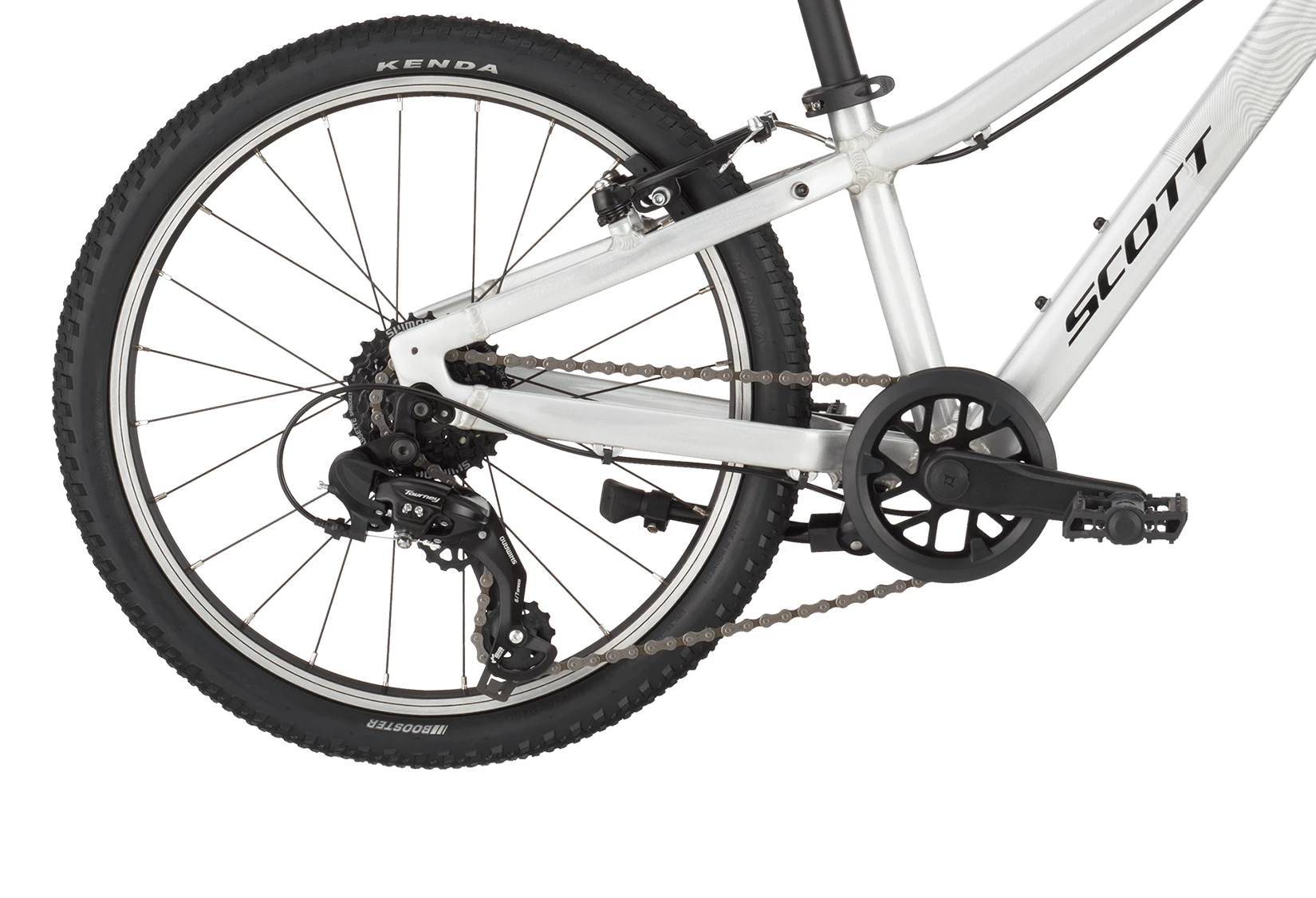 SCOTT Alloy Silver Contrail 200