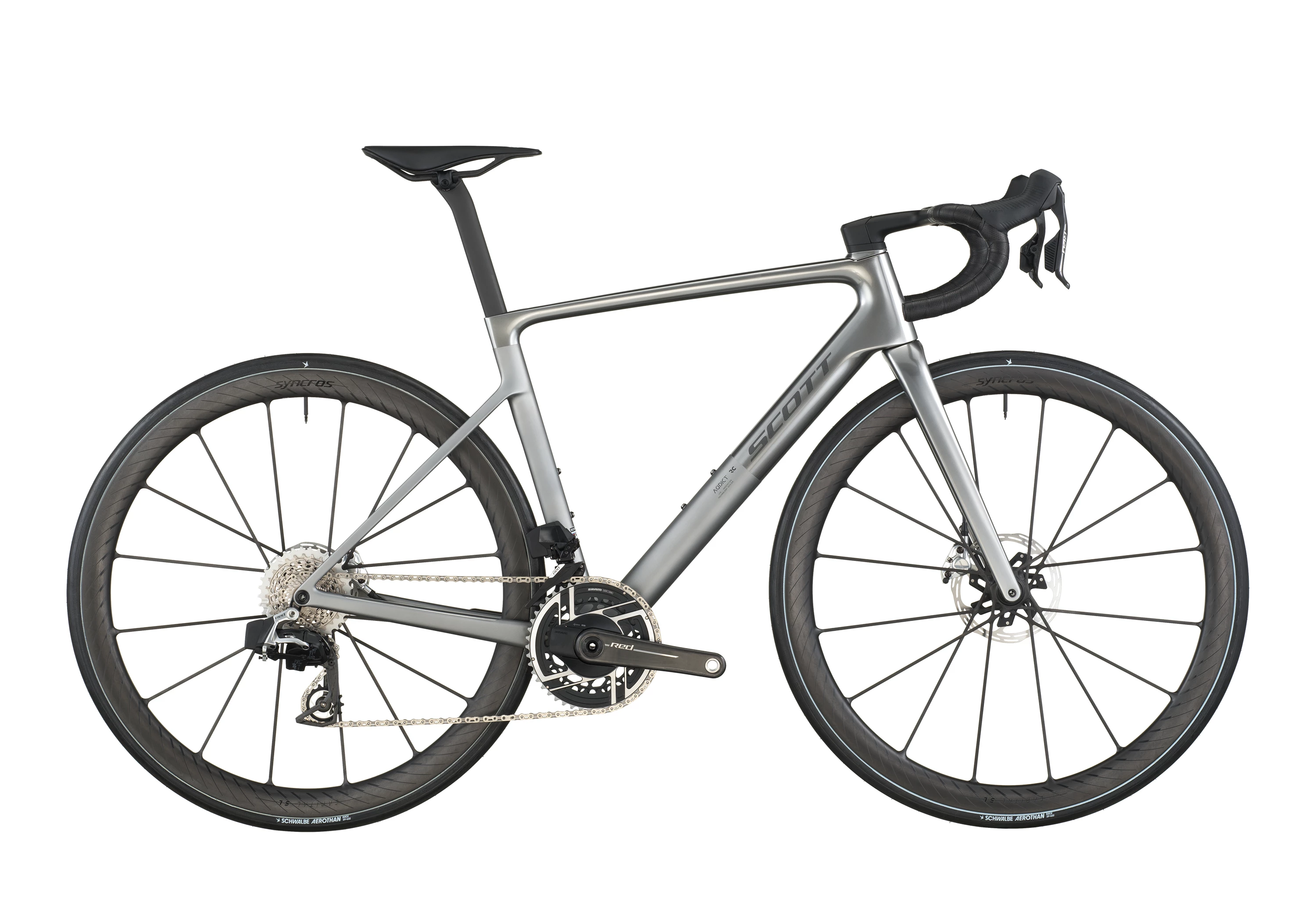 SCOTT Chrome Silver Addict RC Ultimate