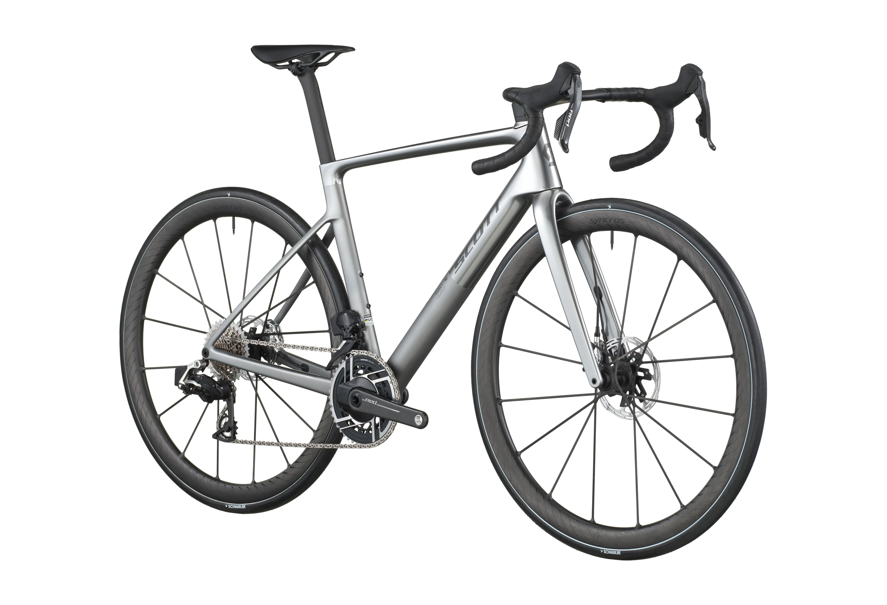 SCOTT Chrome Silver Addict RC Ultimate