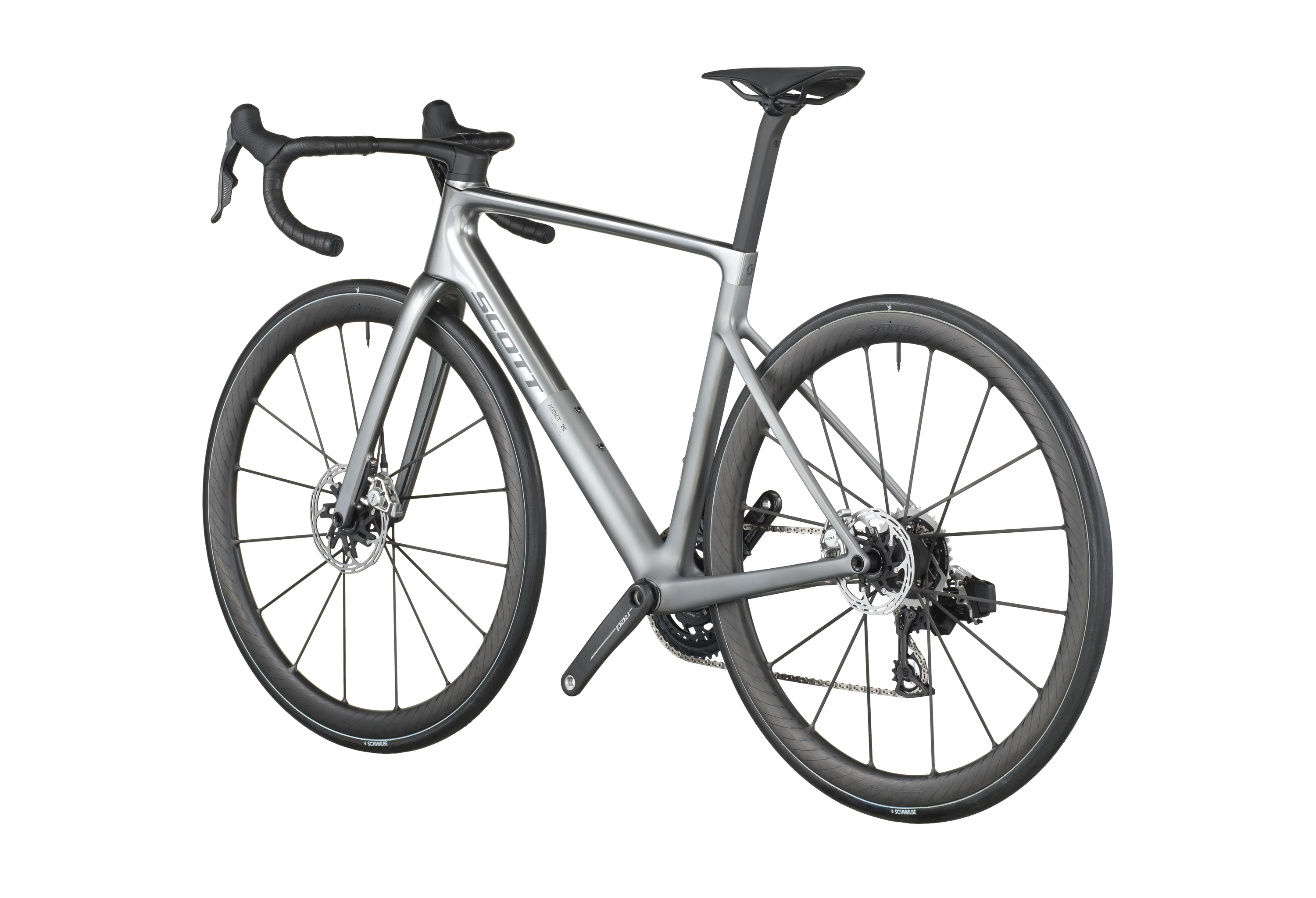 SCOTT Chrome Silver Addict RC Ultimate