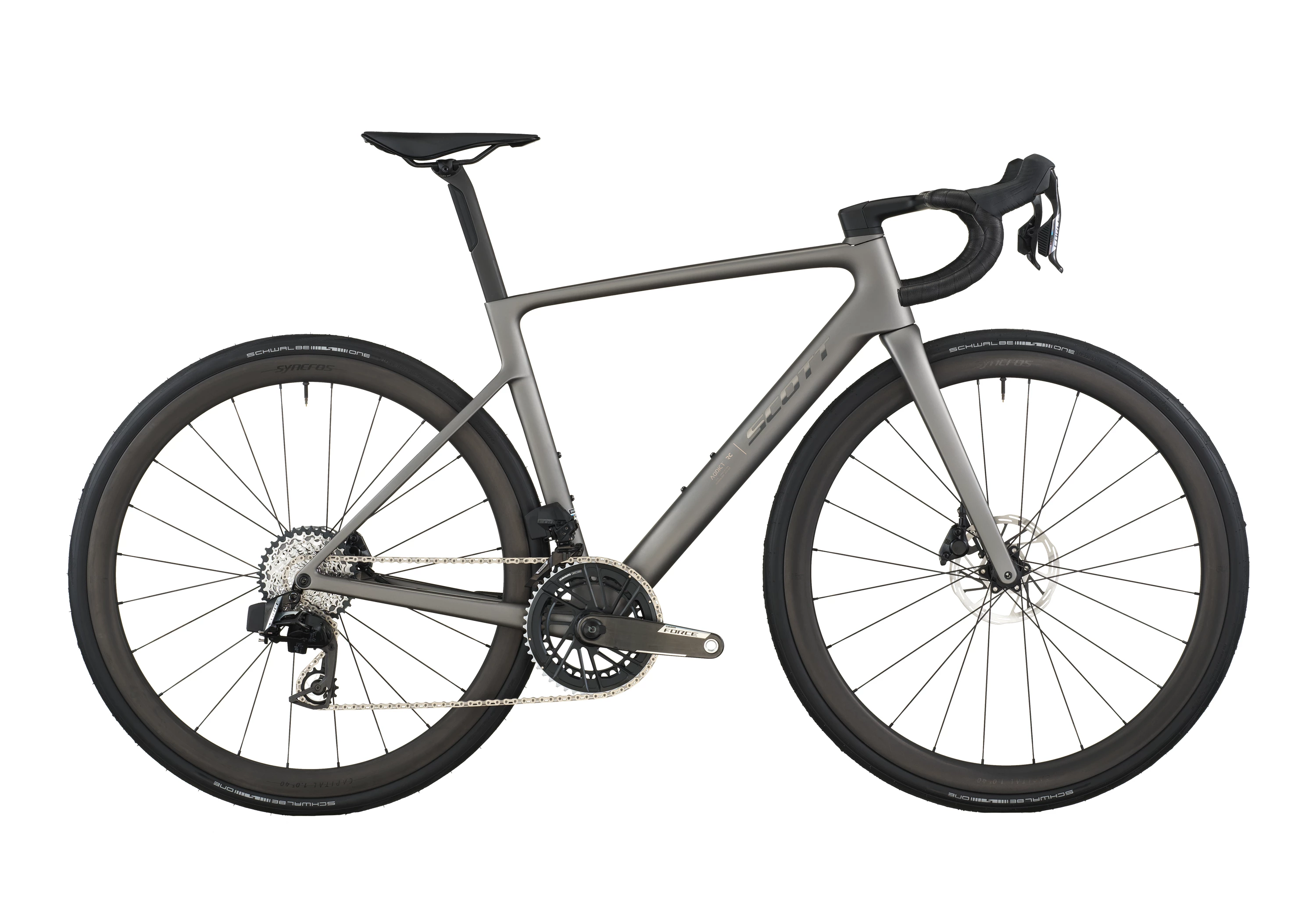 SCOTT Tungsten Grey Addict RC Team