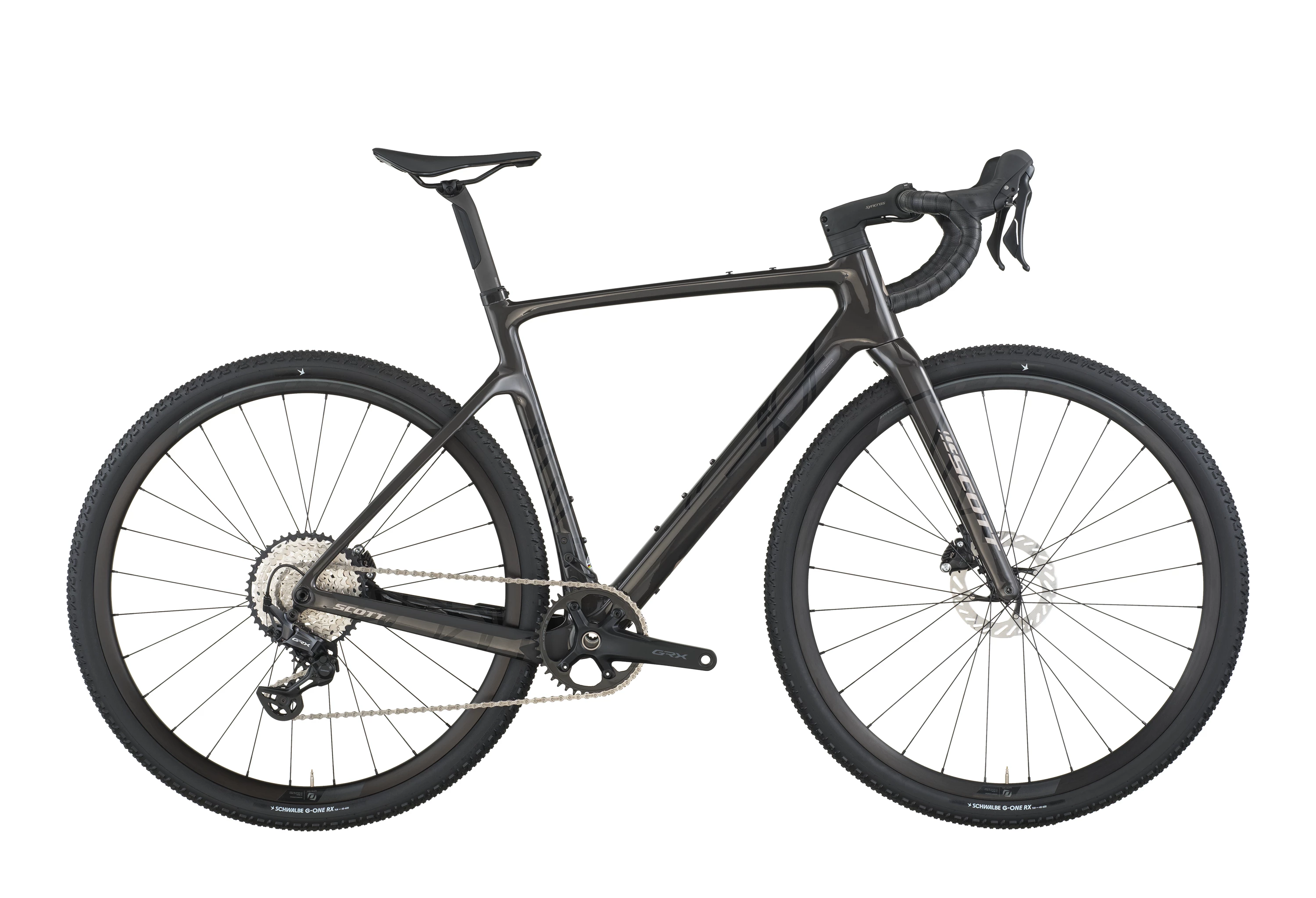 SCOTT Carbon Black Addict Gravel 30