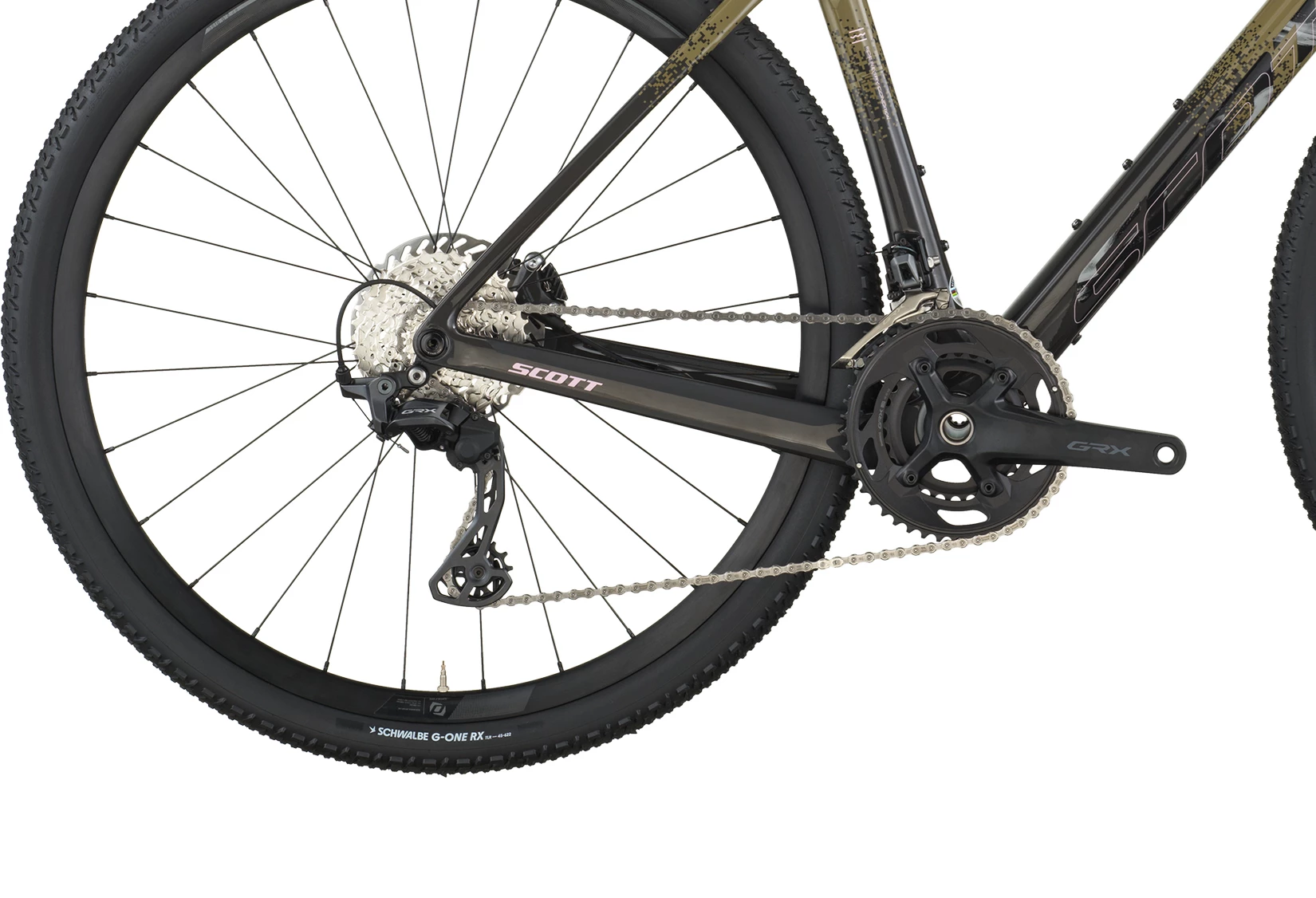 SCOTT Kaki Green Addict Gravel 40