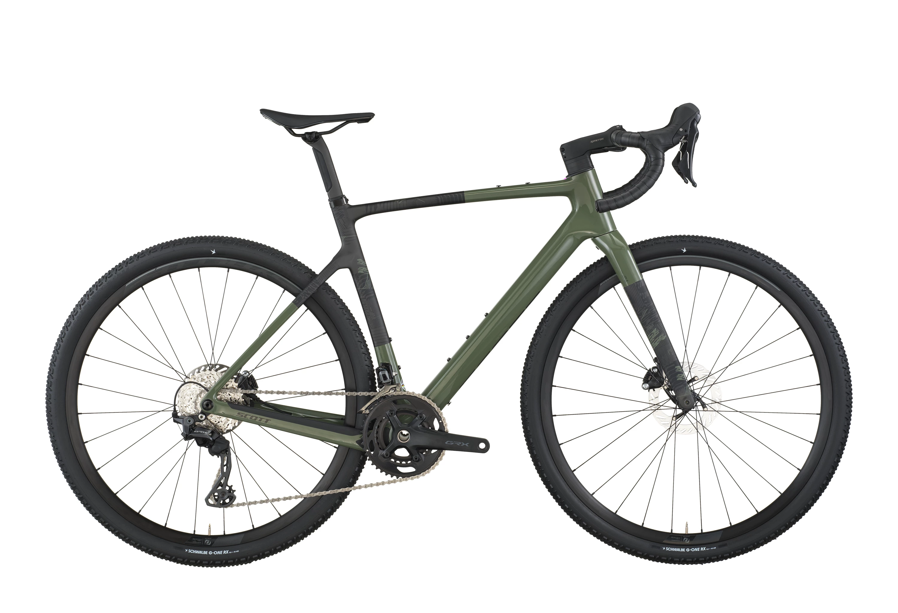 SCOTT Wenge Green Addict Gravel 40