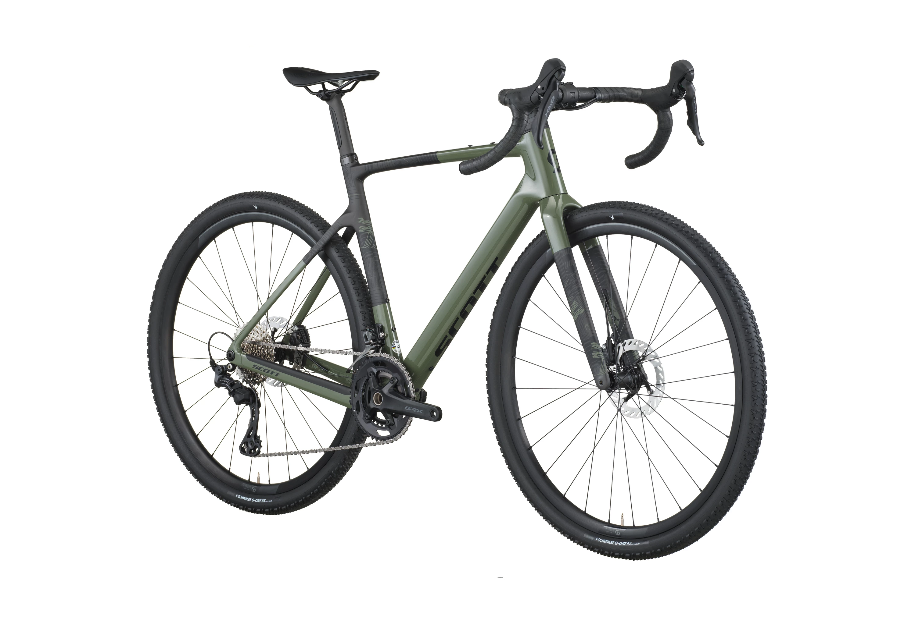 SCOTT Wenge Green Addict Gravel 40