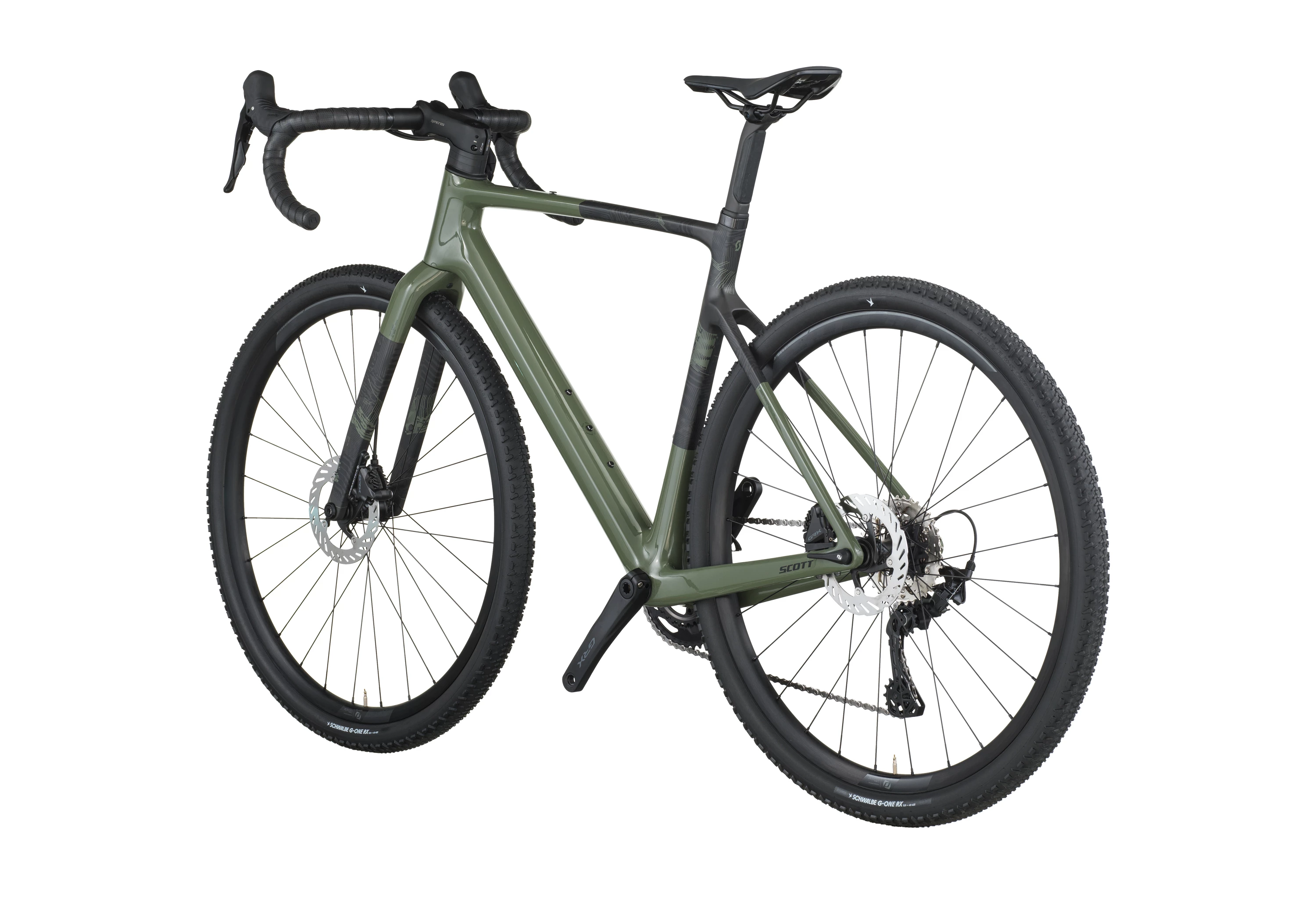 SCOTT Wenge Green Addict Gravel 40