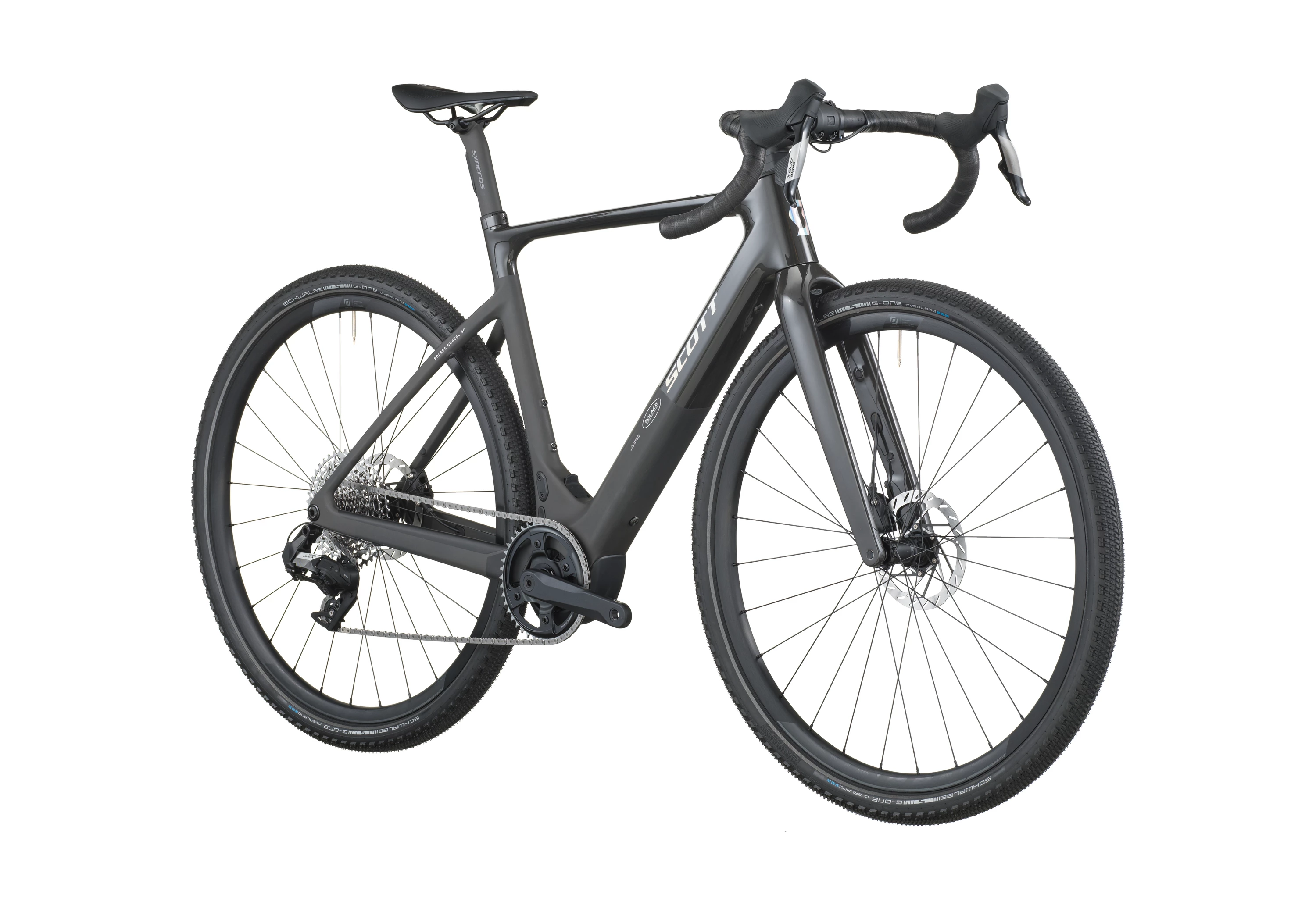 SCOTT Carbon Black Solace Gravel 30