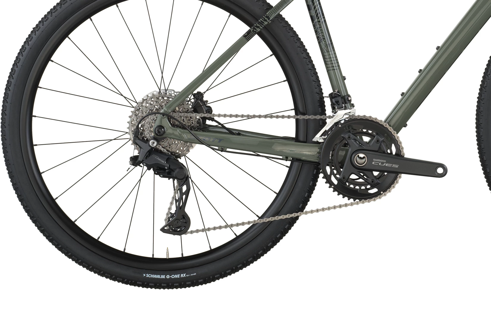 SCOTT Wenge Green Speedster Gravel 20