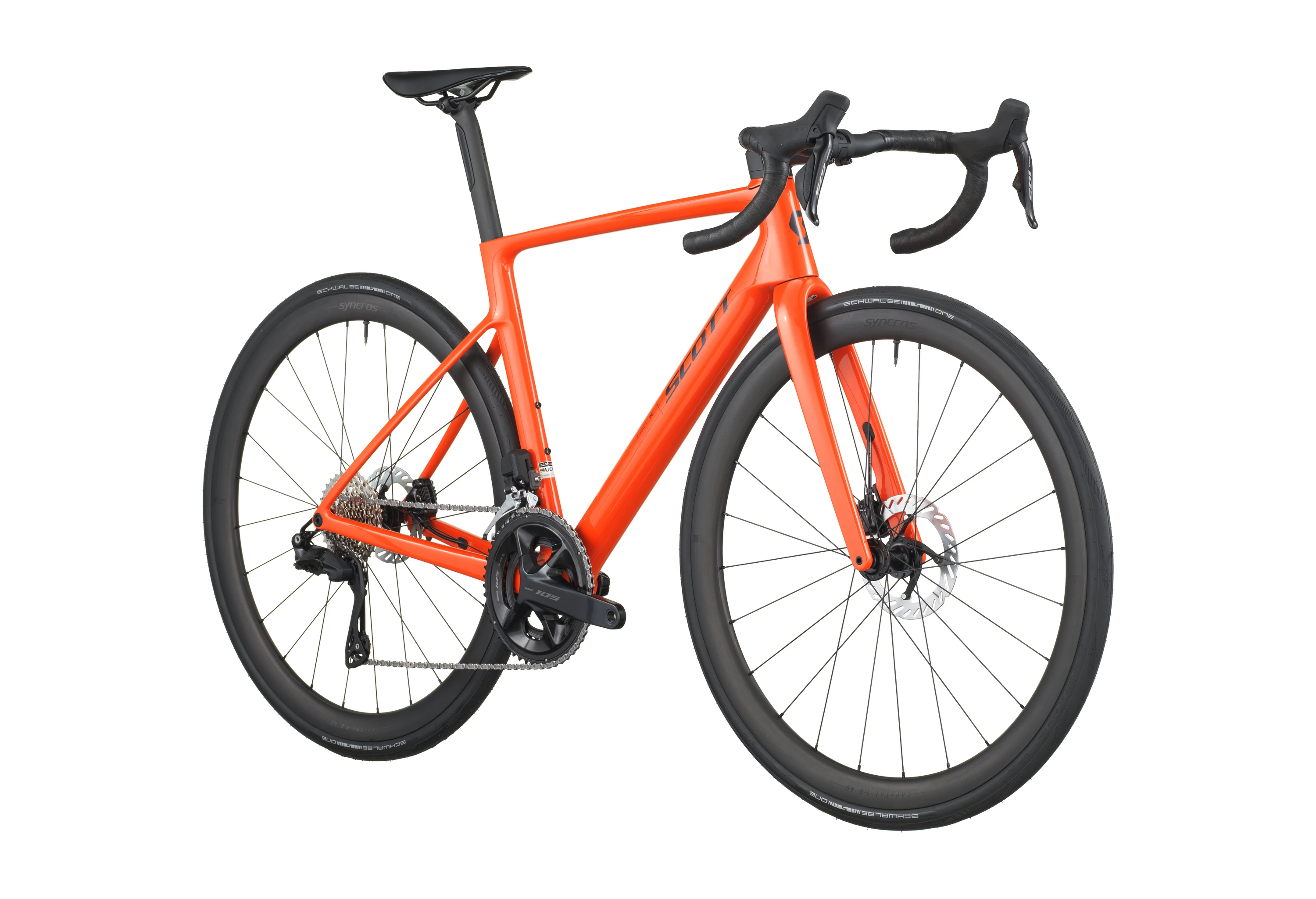 SCOTT Flame Orange Addict RC 30