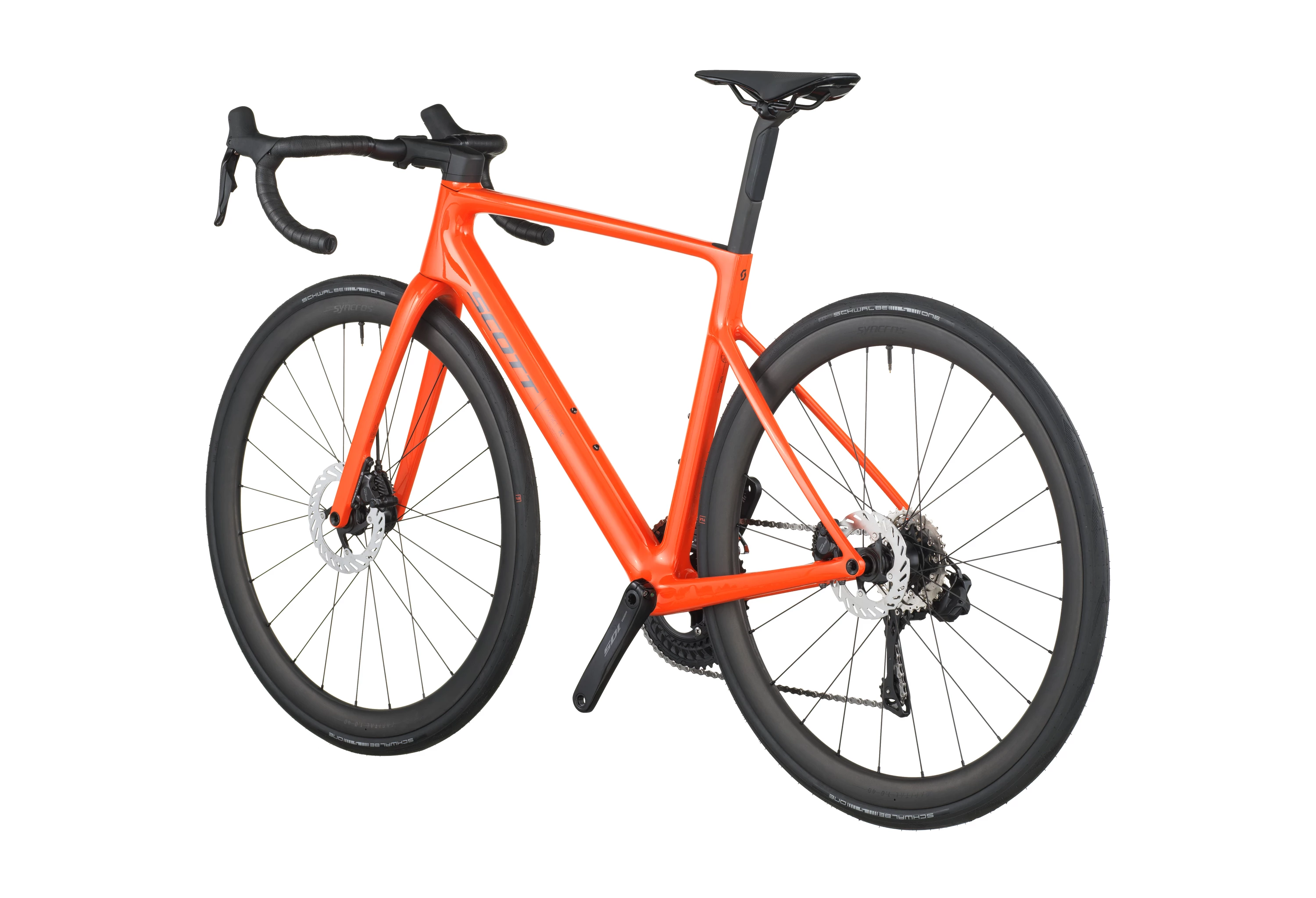SCOTT Flame Orange Addict RC 30