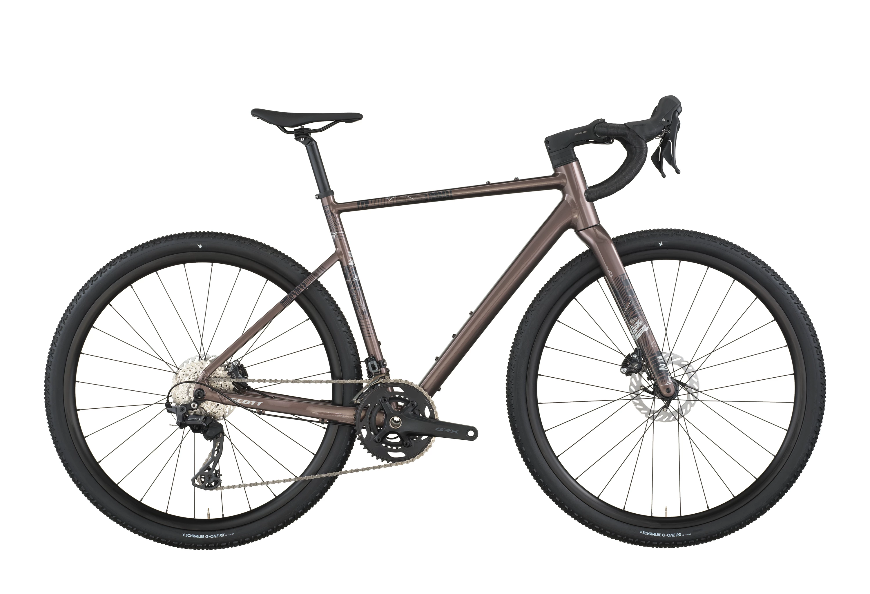 SCOTT Plum Grey Speedster Gravel Team