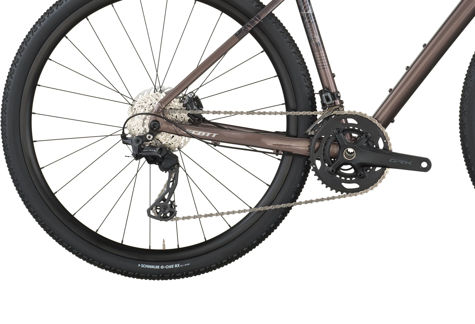 SCOTT Plum Grey Speedster Gravel Team