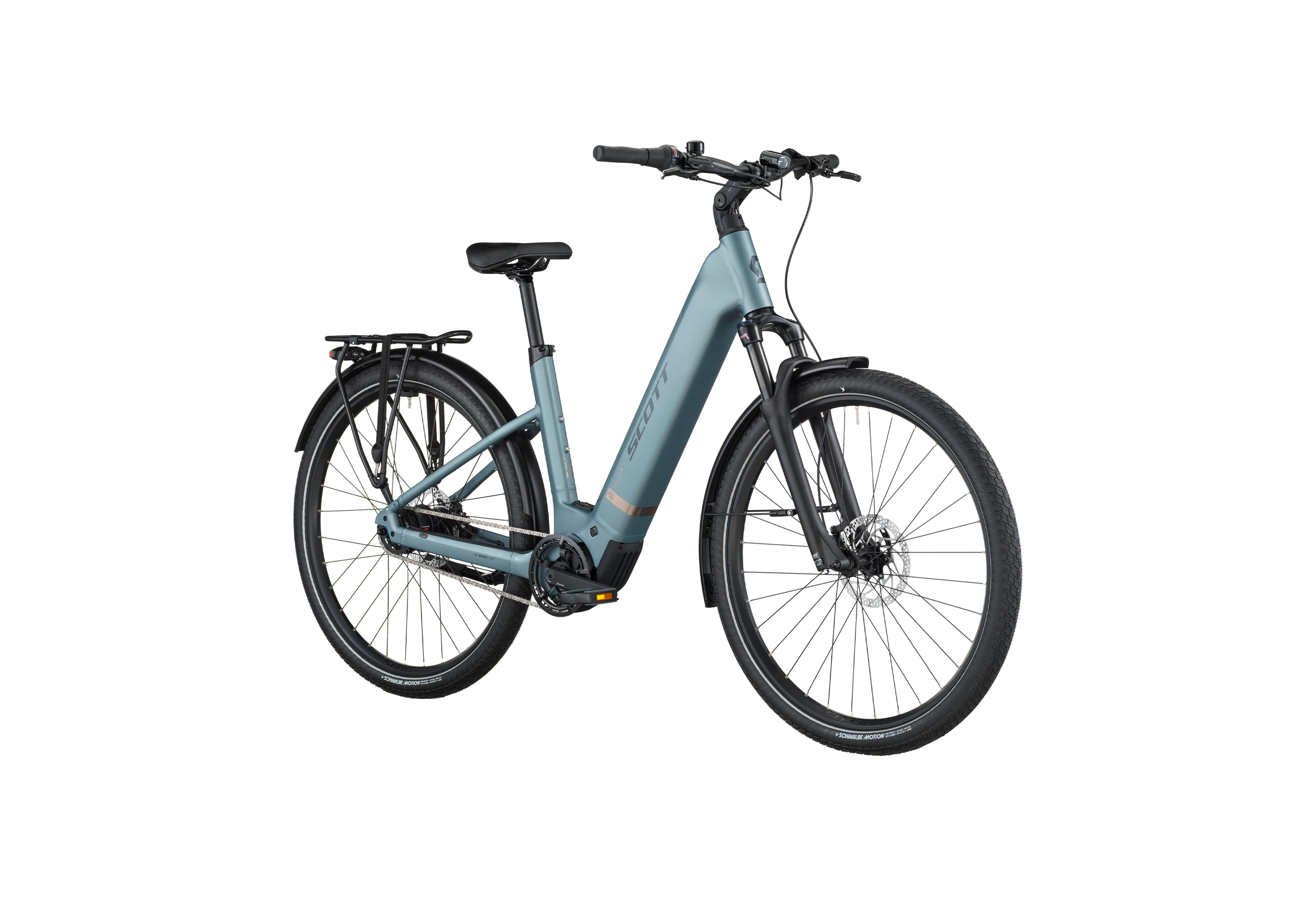SCOTT Hematite Blue Sub Tour 40 Wave