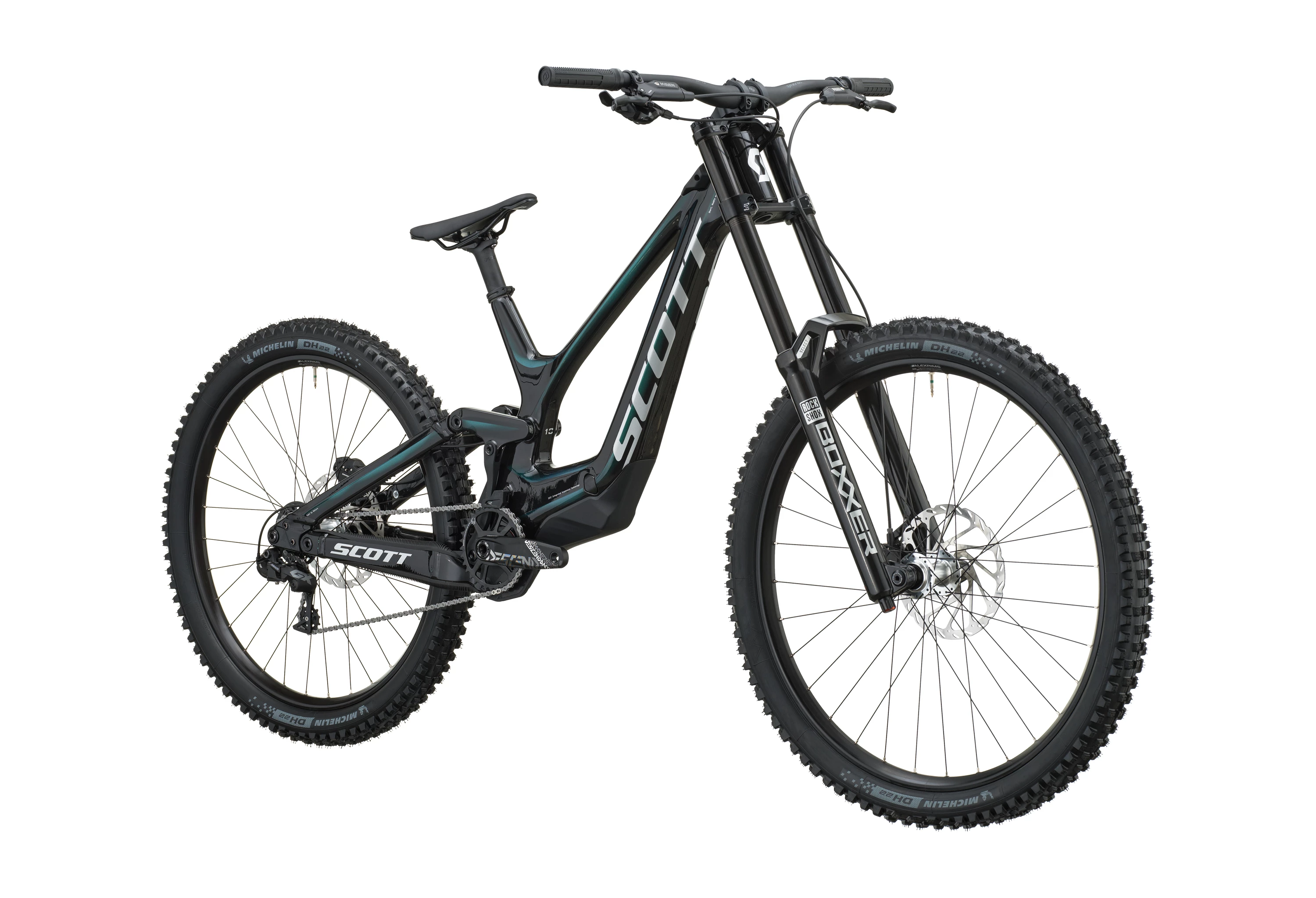 SCOTT Meta Black Gambler 10