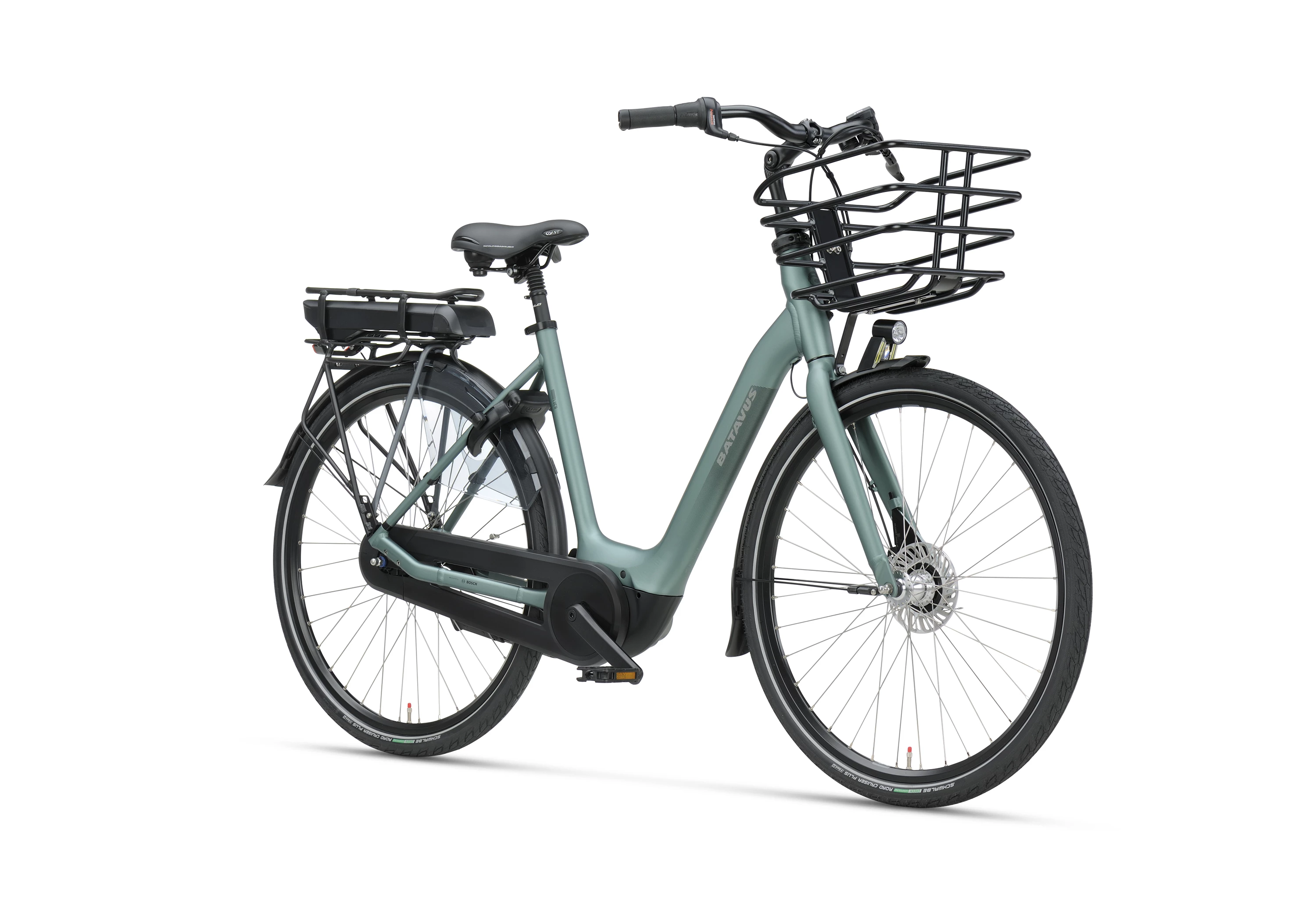 Batavus Petroleumsgrøn Luca E-Go Deluxe