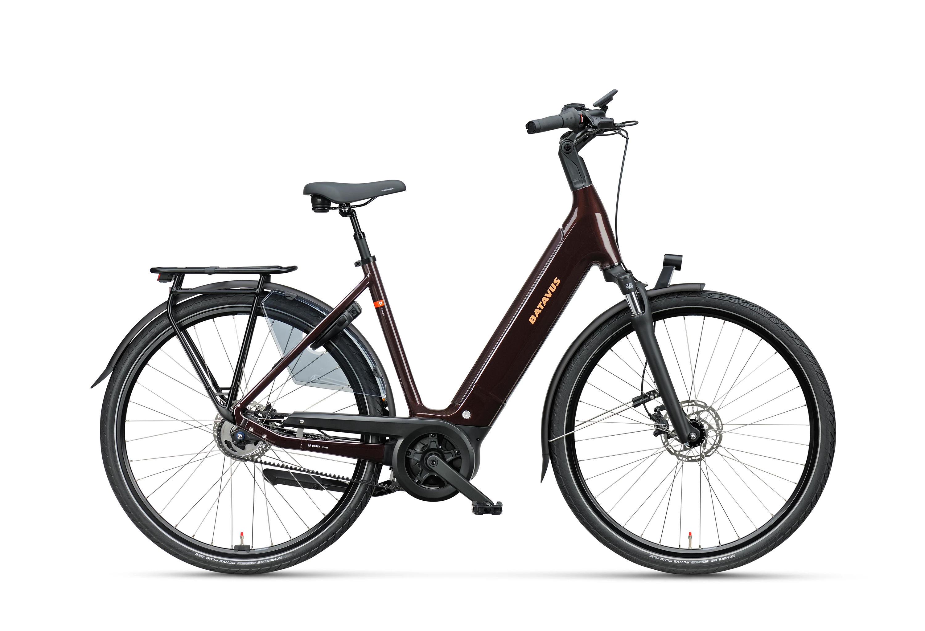 Batavus Dark Red Brown Finez Power Exclusive