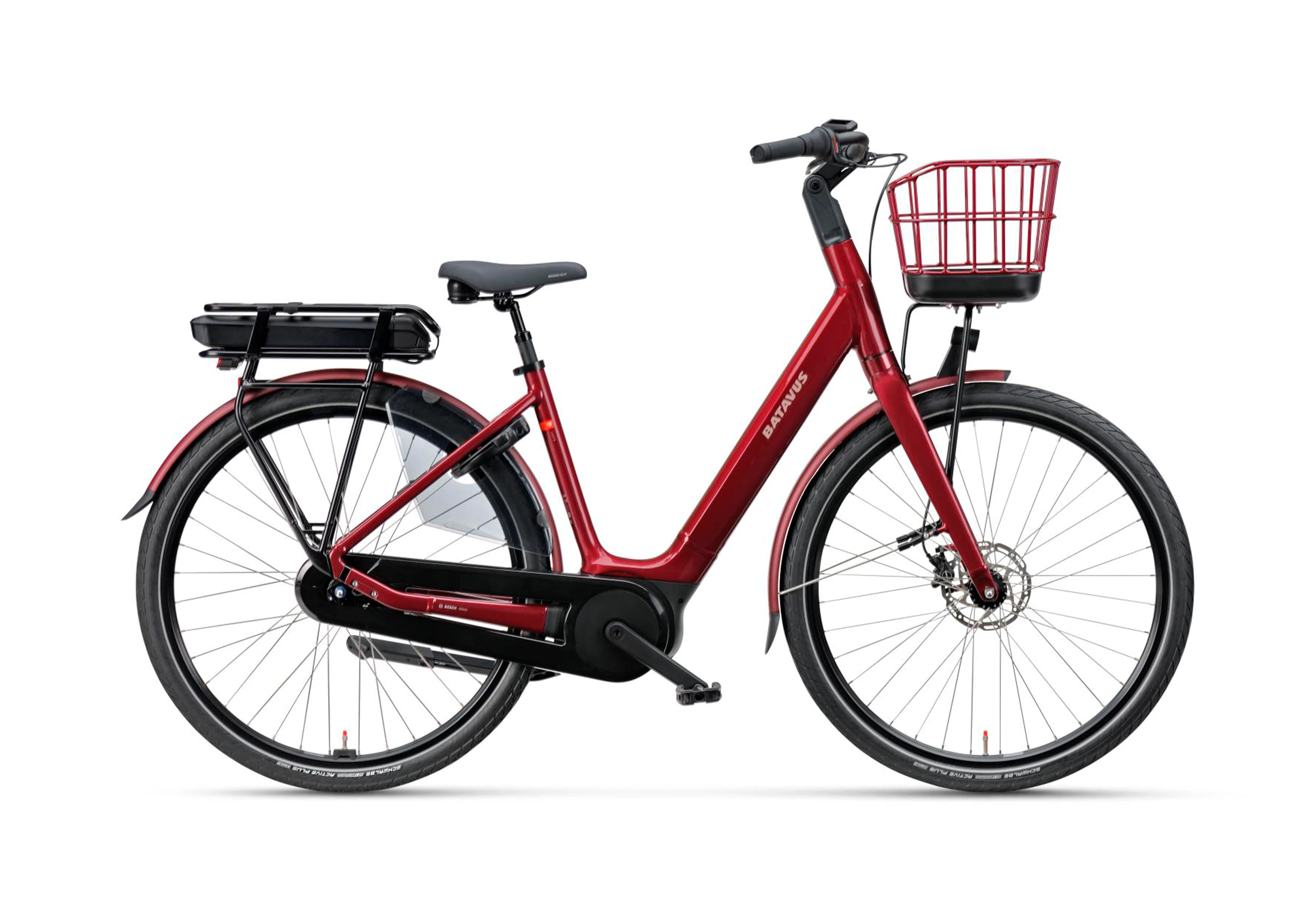 Batavus Dark Red Luca E-Go