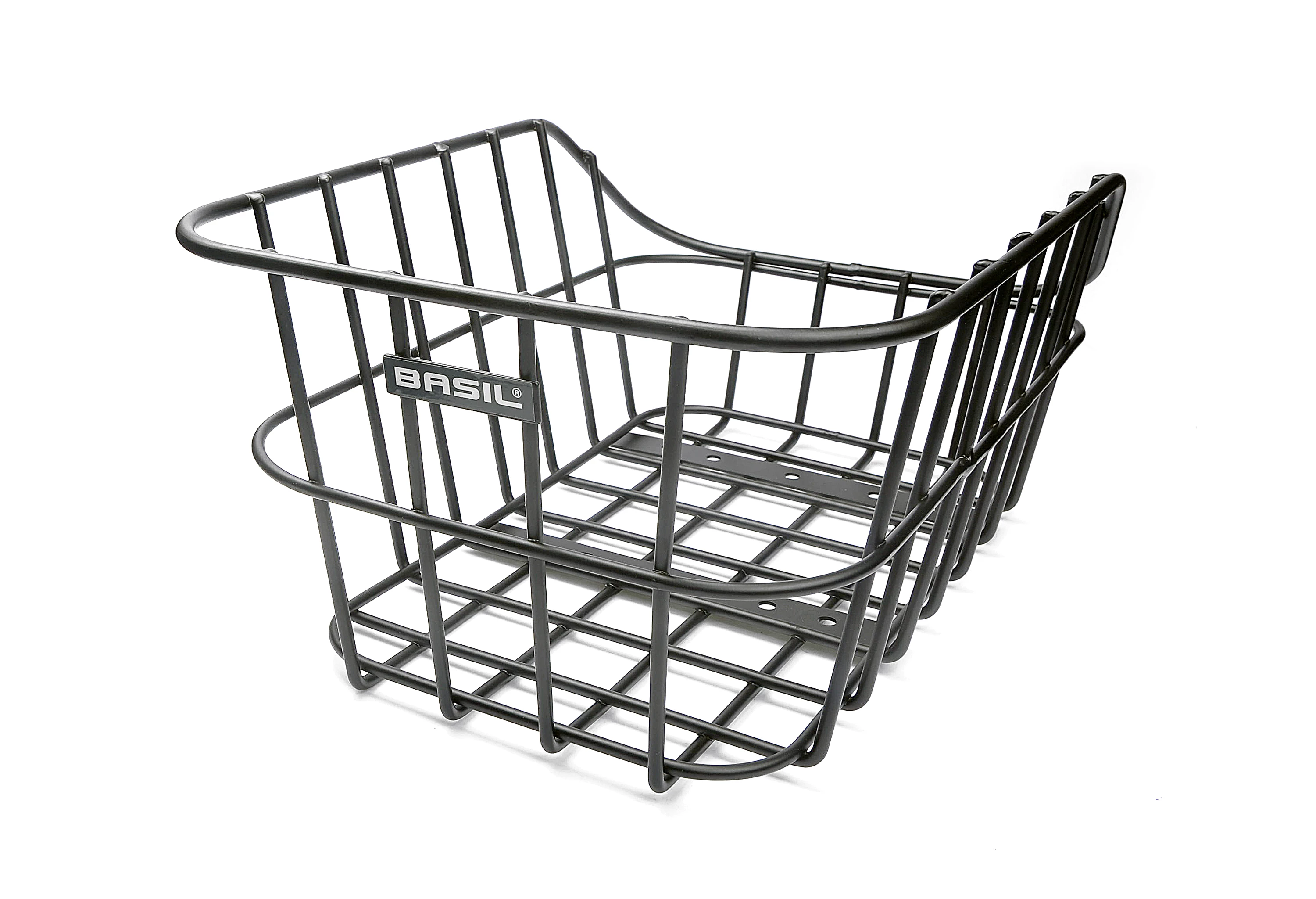 Basil Sort Alu bagkurv
