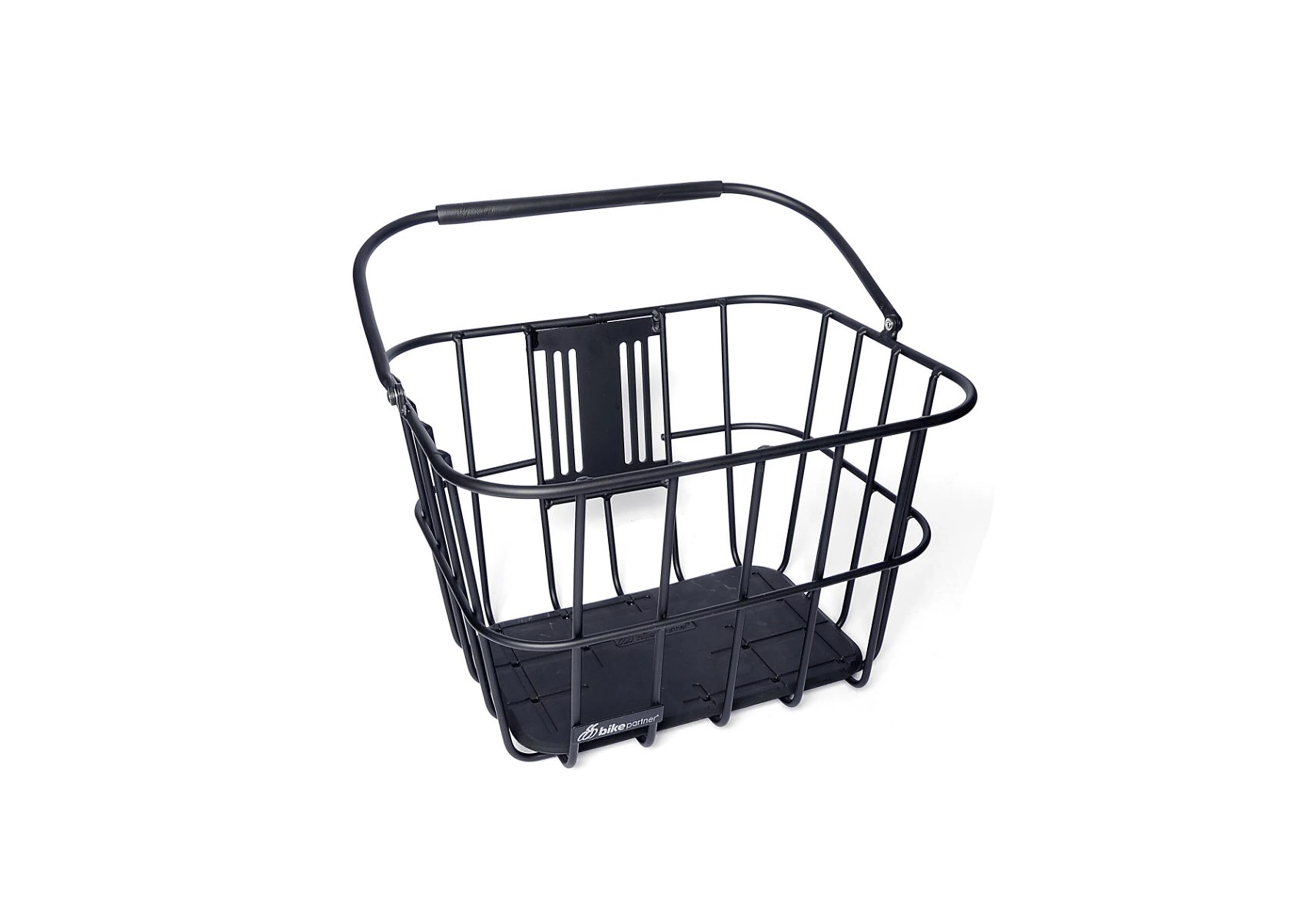 BikePartner Sort Skagen cykelkurv m. KLICKfix bagplade