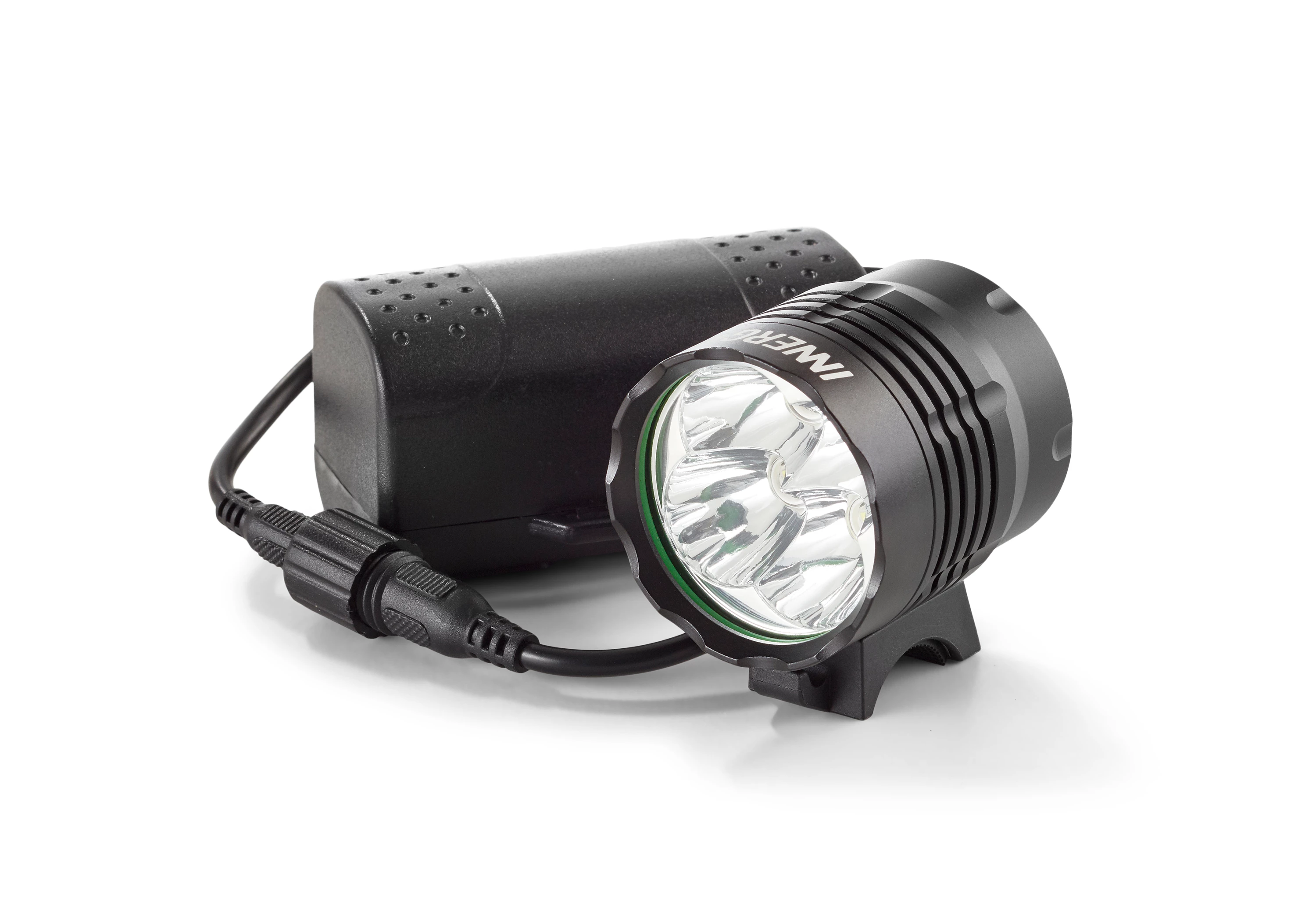 INNERGY+ Sort Hurricane MTB lygte - 2500 lumen
