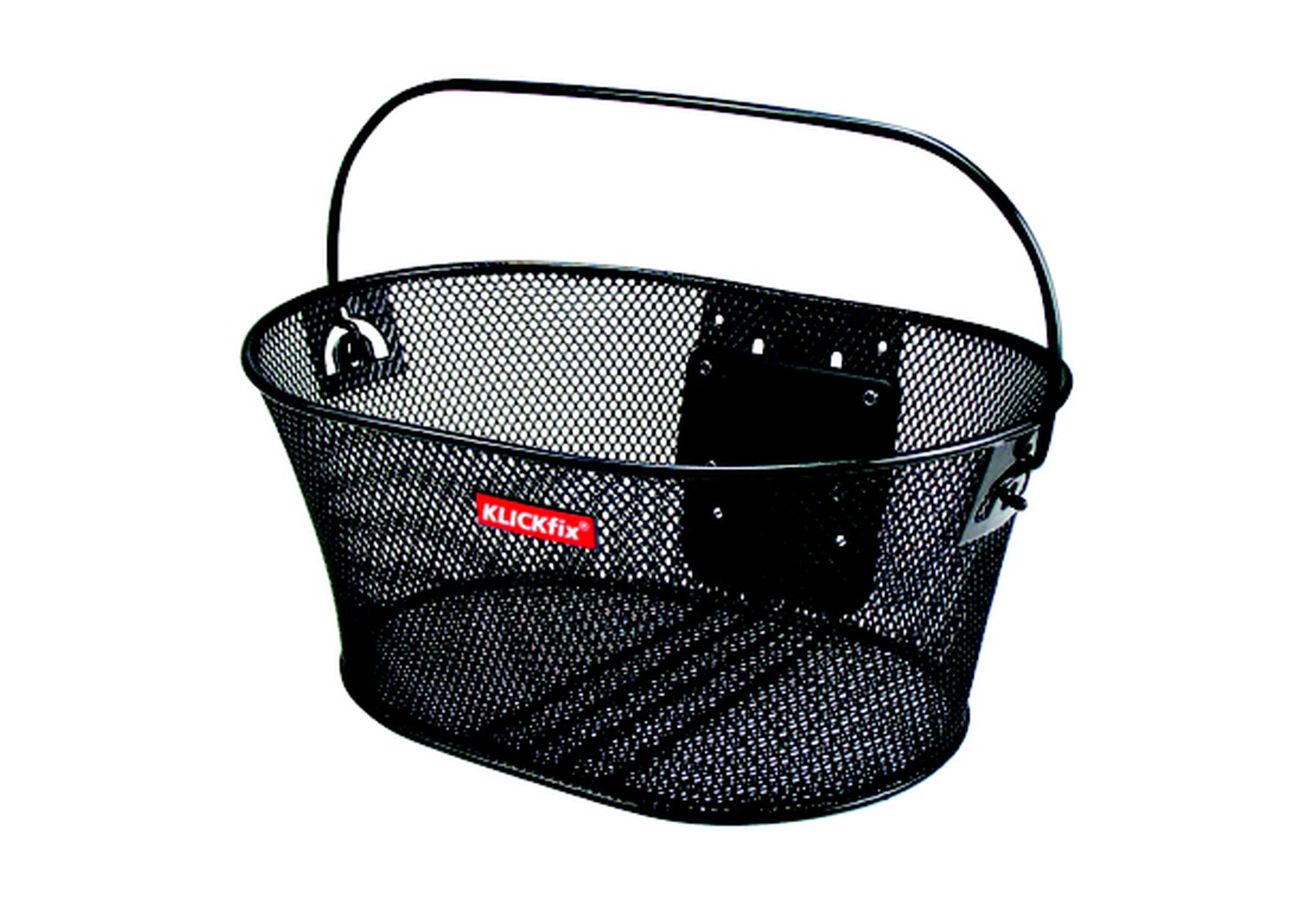 KLICKfix Sort Oval frontkurv