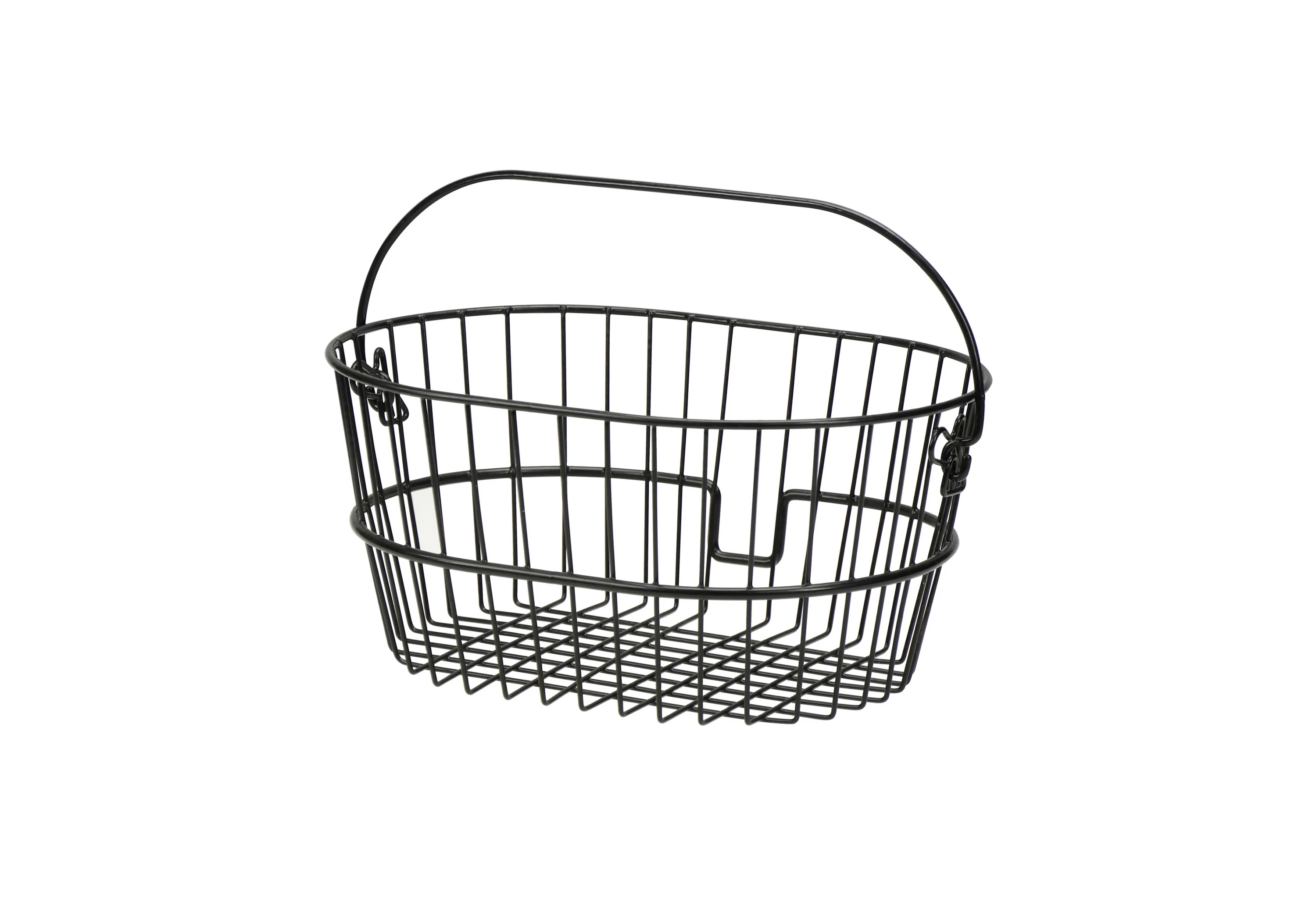 KLICKfix Sort Trådkurv front