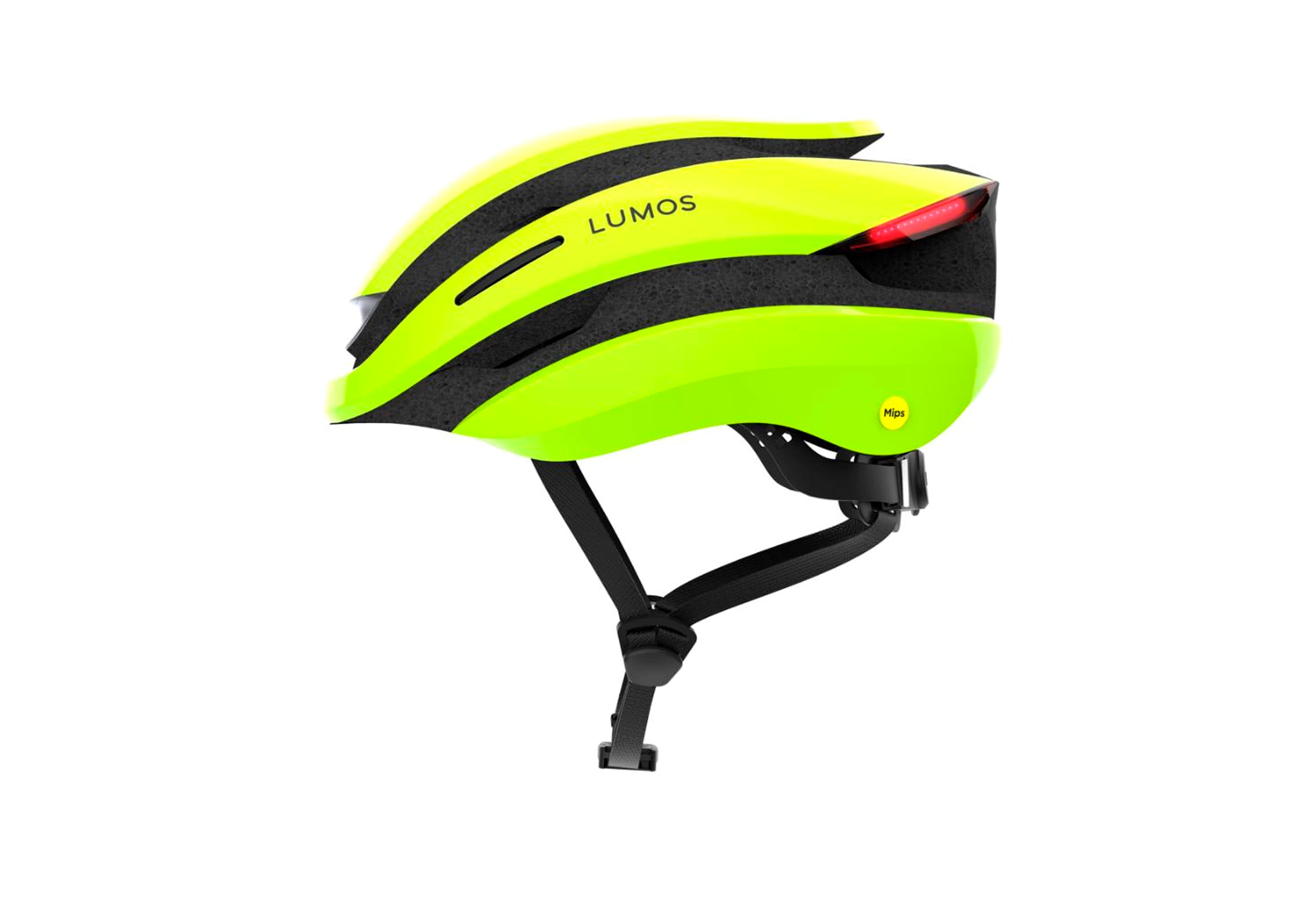 Lumos Electric Lime Ultra MIPS cykelhjelm med lygter