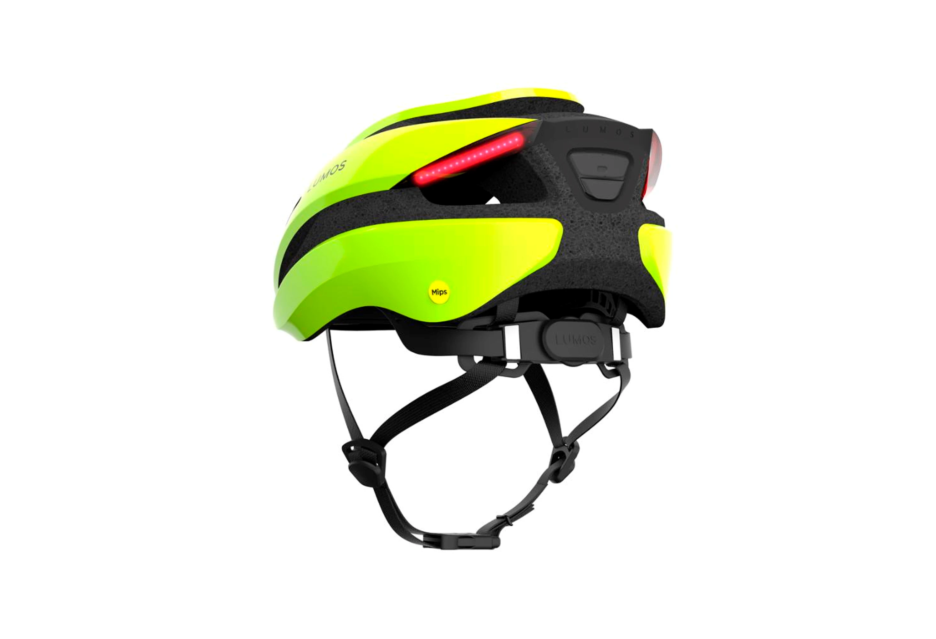 Lumos Electric Lime Ultra MIPS cykelhjelm med lygter