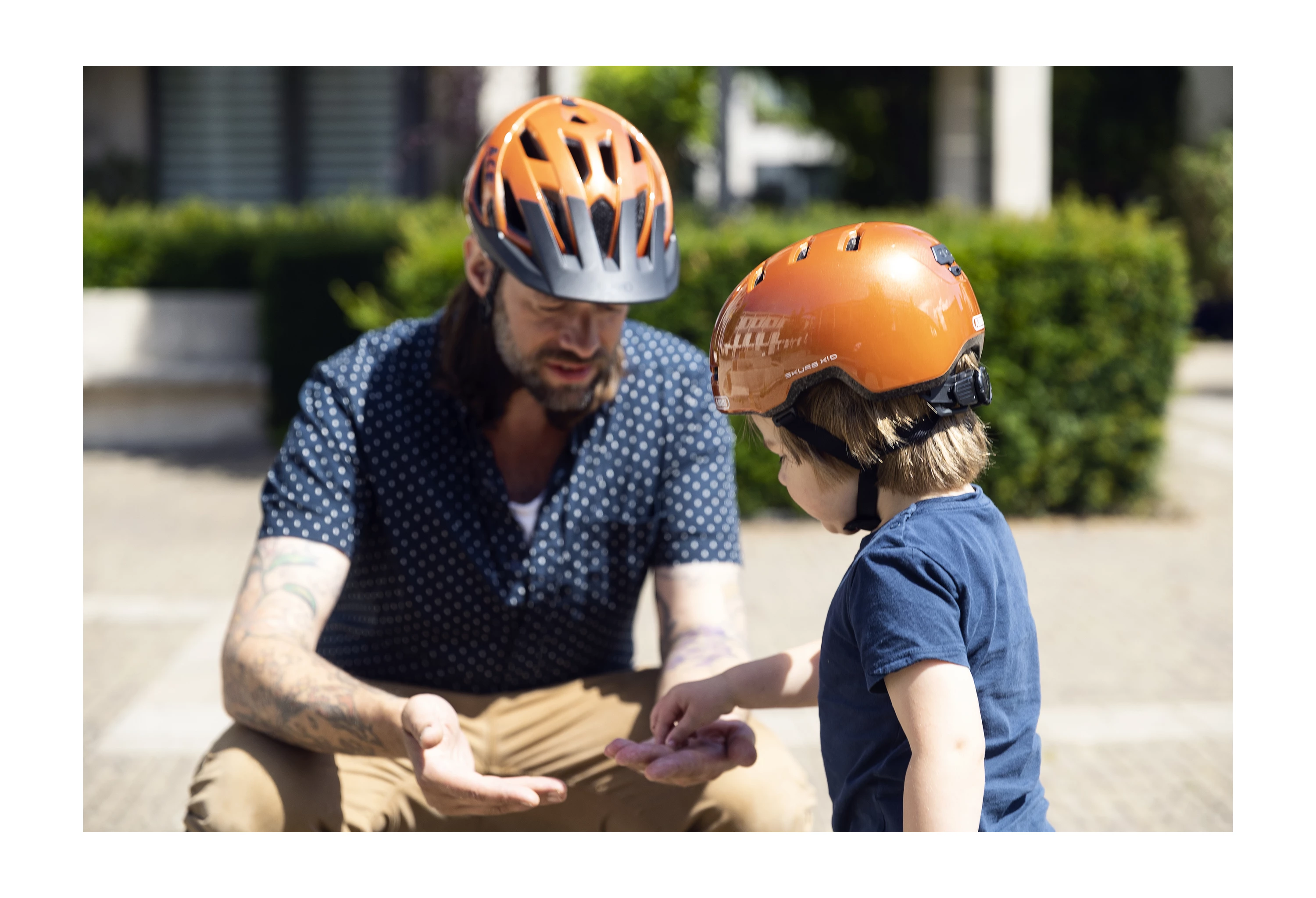 ABUS Grøn Skurb Kid