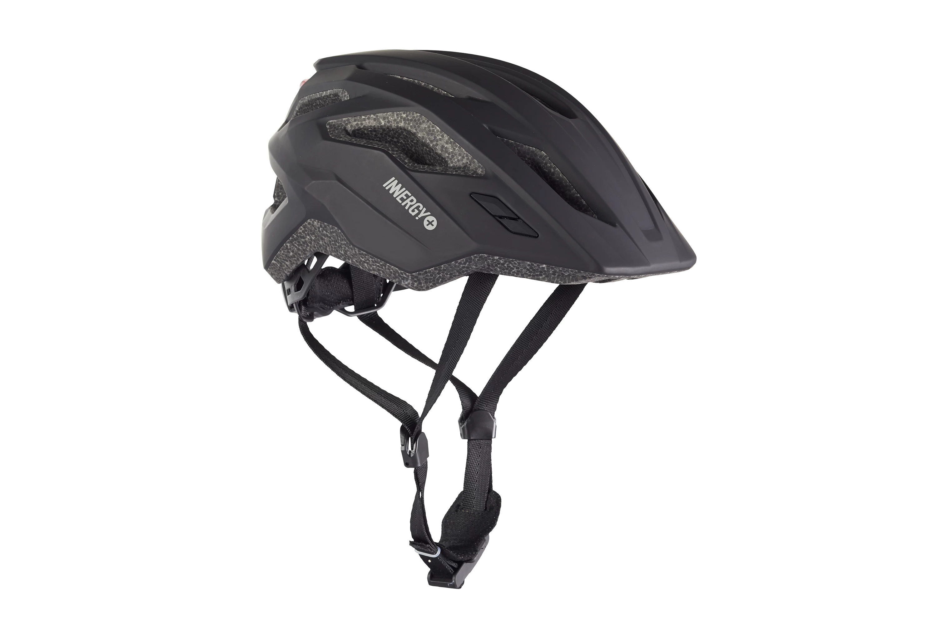 INNERGY+ Mat Sort Galaxy Mips cykelhjelm