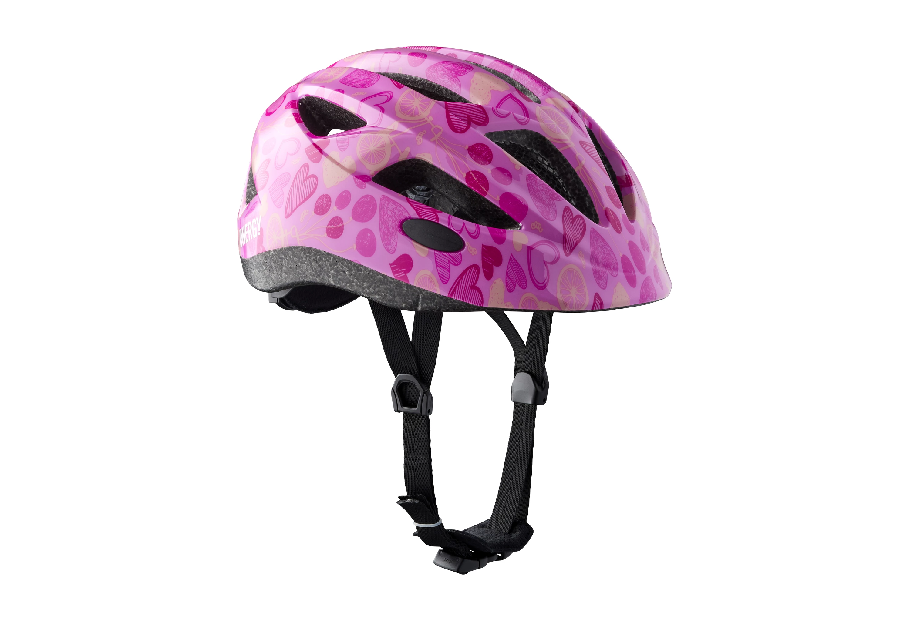 INNERGY Pink Happy cykelhjelm