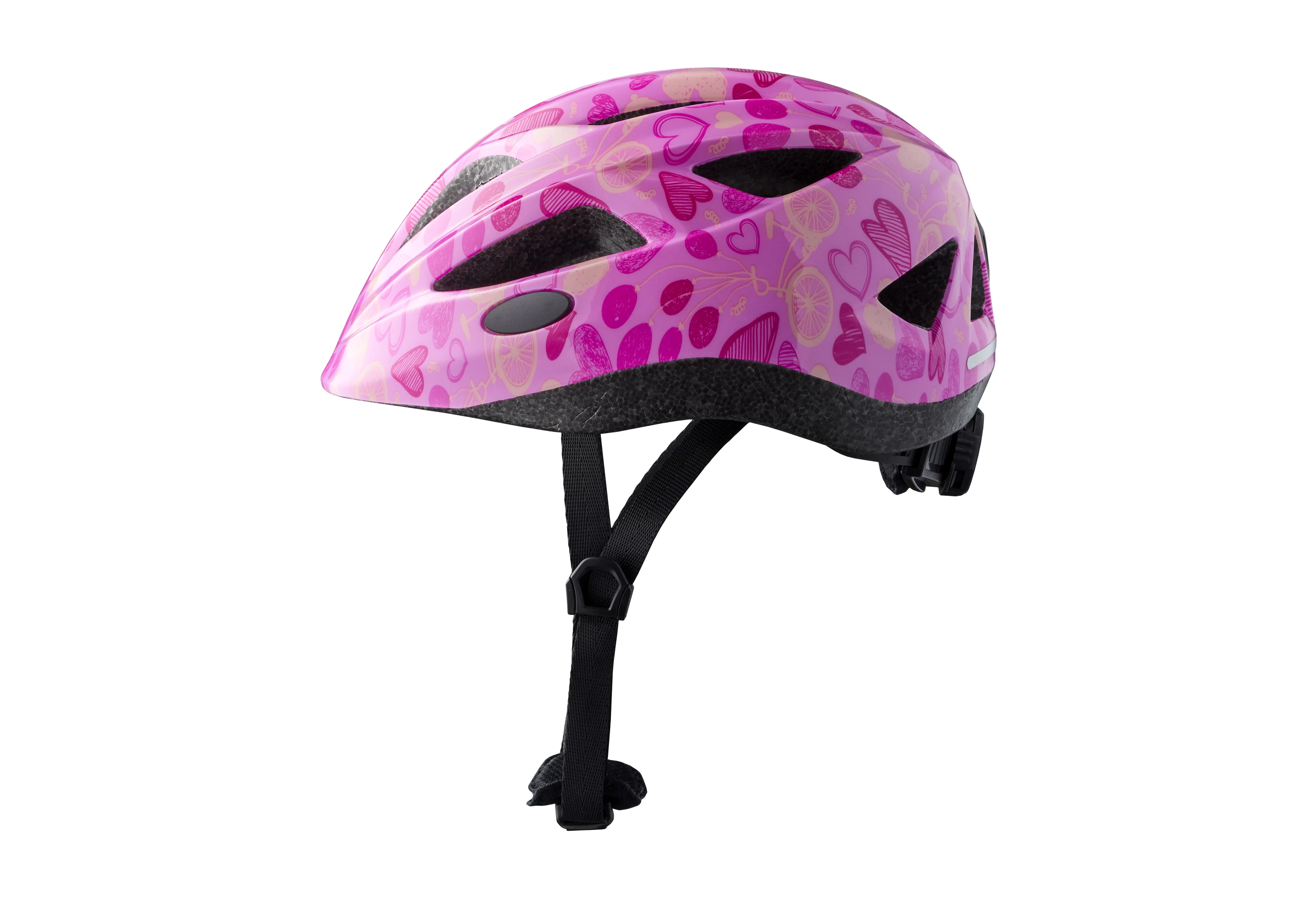 INNERGY Pink Happy cykelhjelm