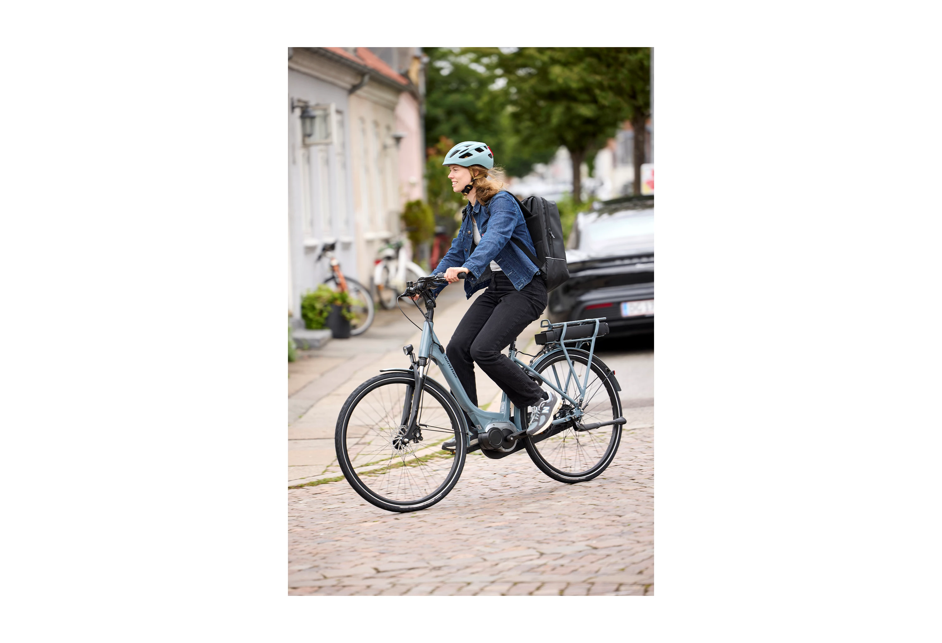 INNERGY+ Mat Mint Free cykelhjelm