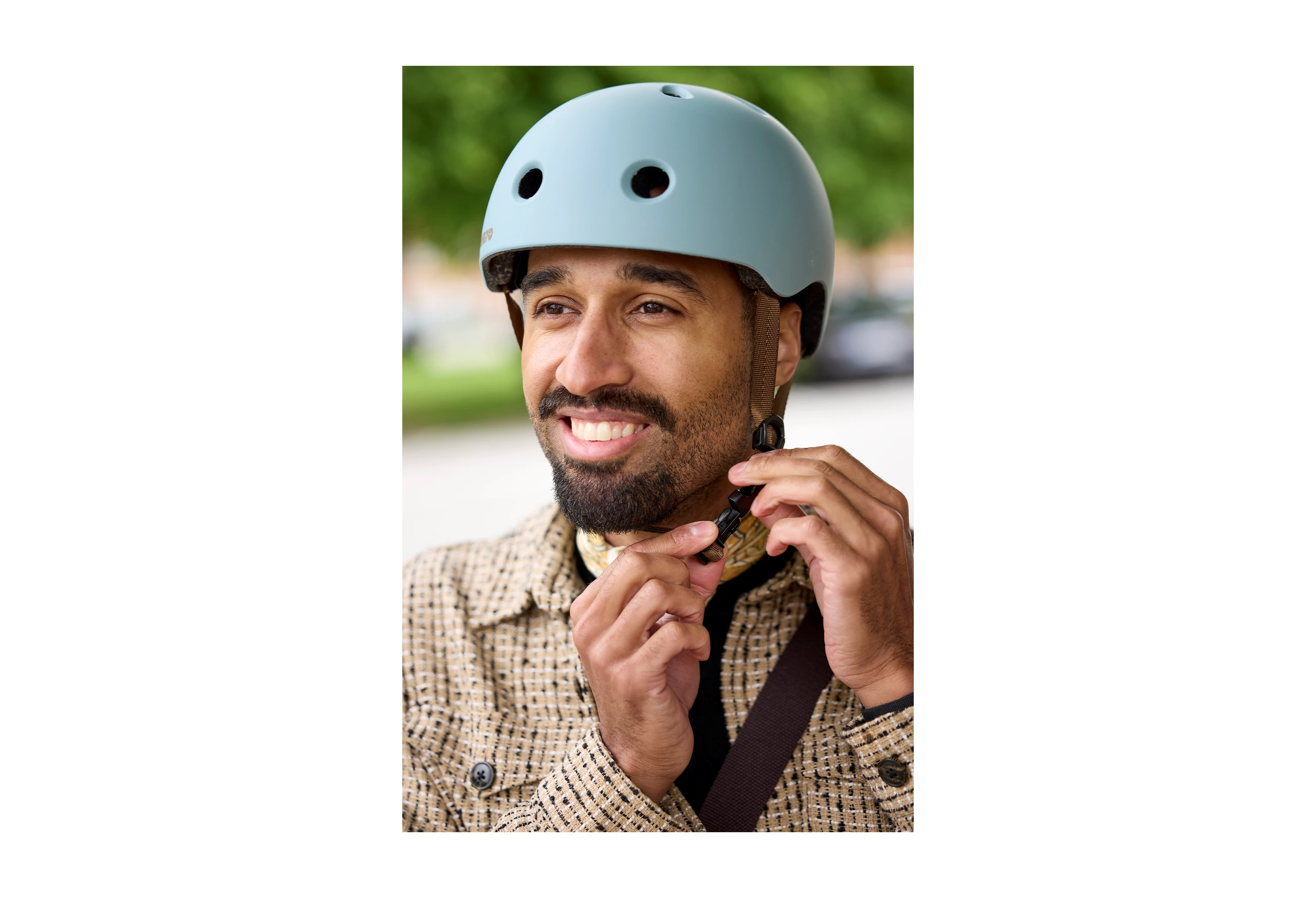 INNERGY+ Mat Mint Flow cykelhjelm