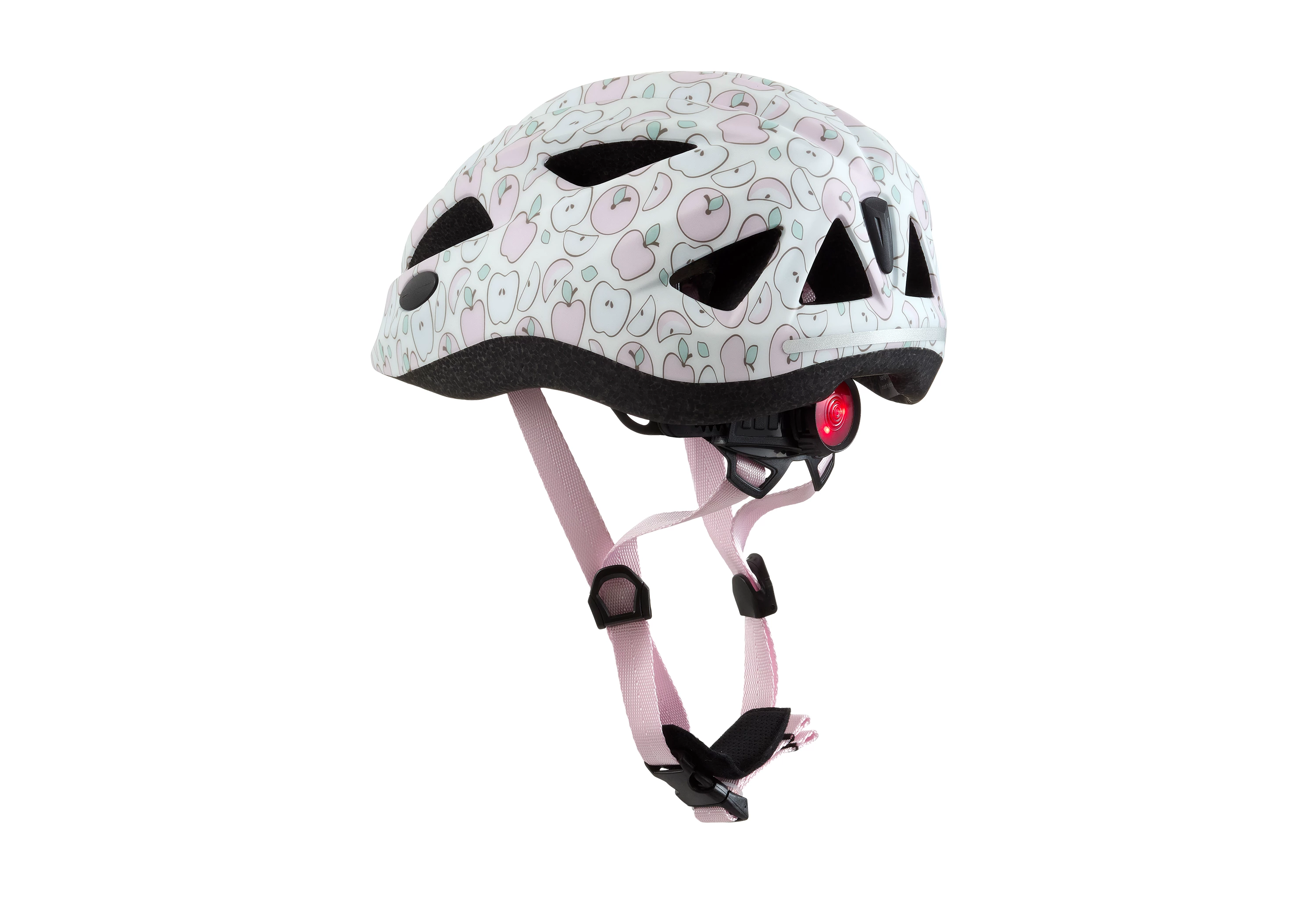 INNERGY Æbler Hvid Rosa Happy cykelhjelm