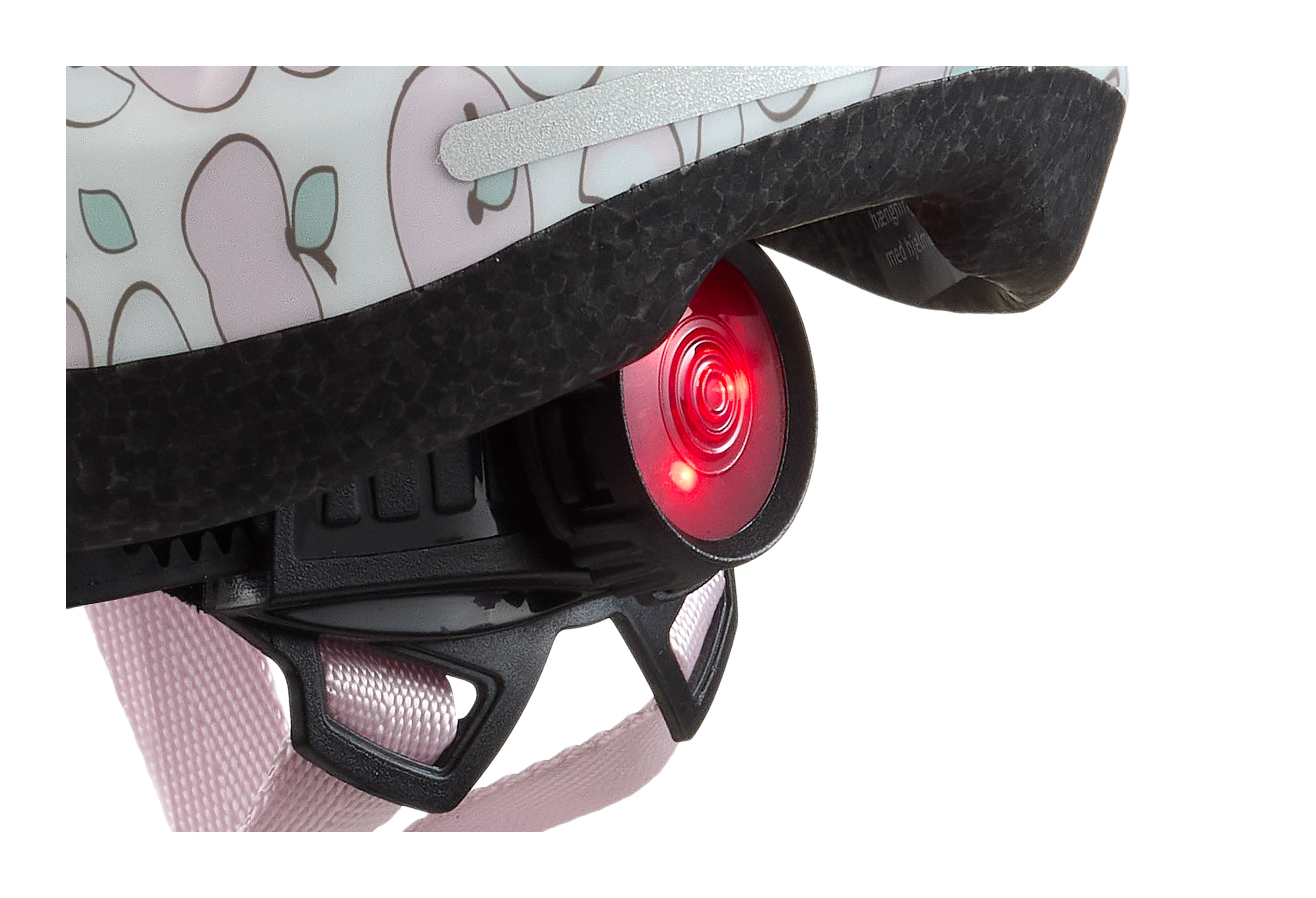 INNERGY Æbler Hvid Rosa Happy cykelhjelm