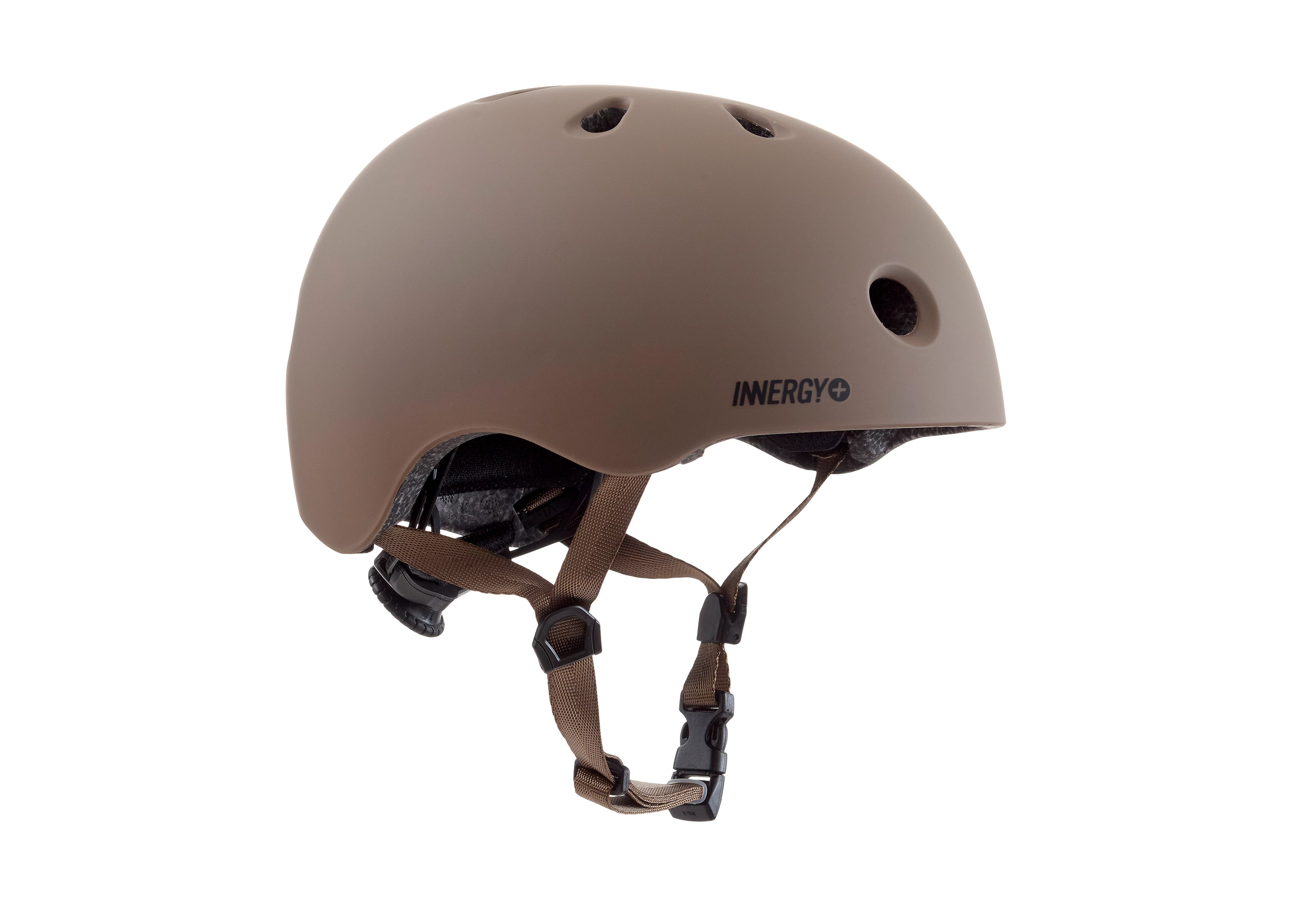 INNERGY+ Mat Mocca Flow cykelhjelm