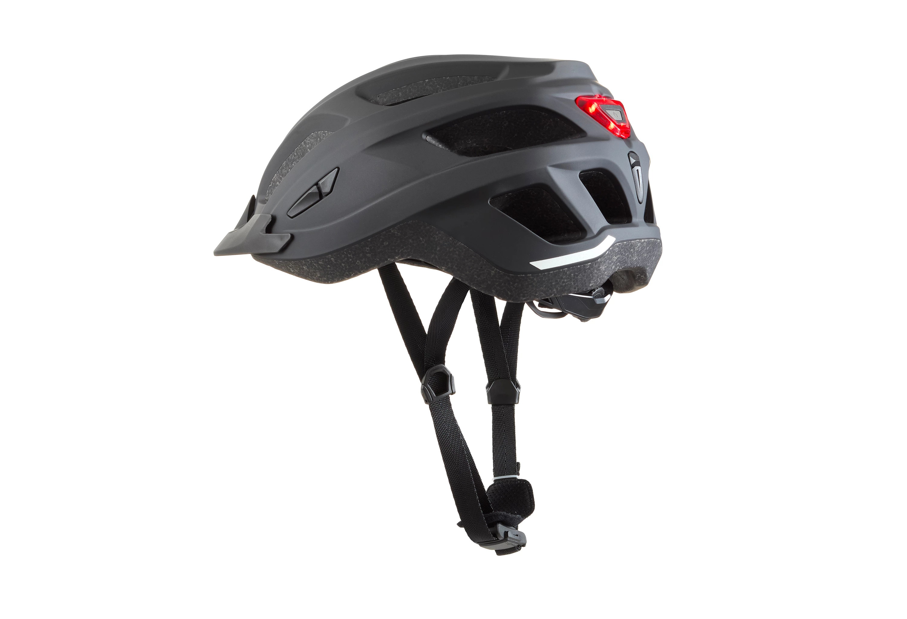 INNERGY+ Mat Sort Superb cykelhjelm