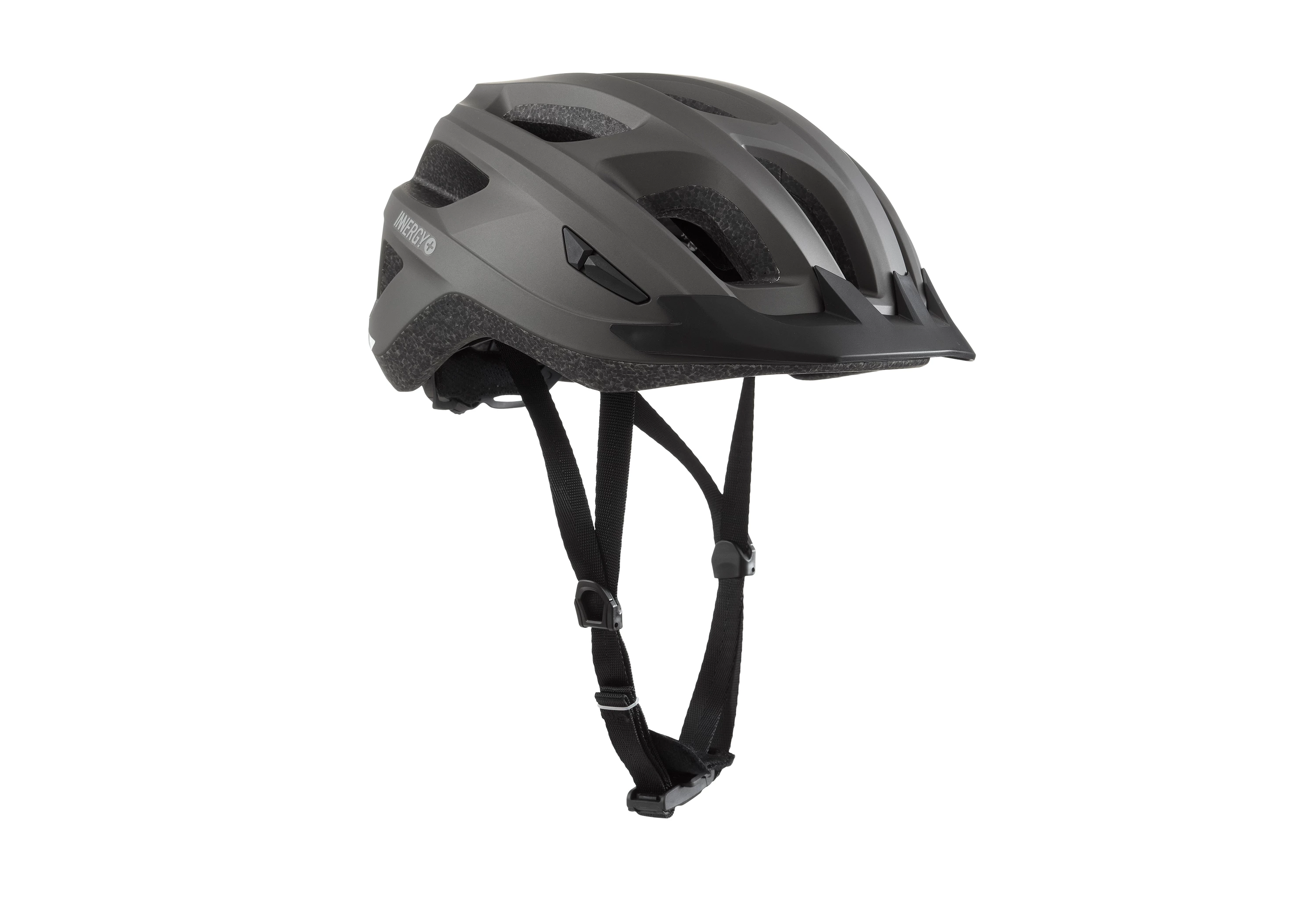 INNERGY+ Gun Metal Superb cykelhjelm