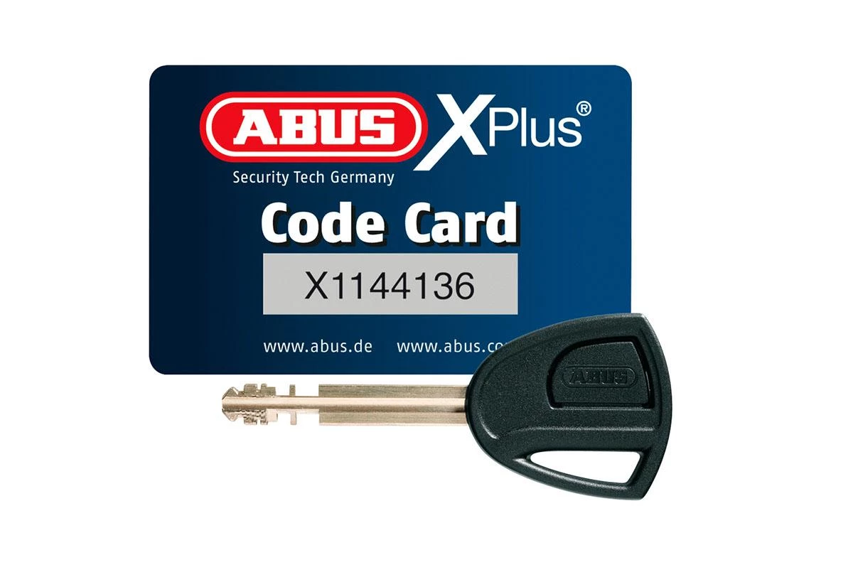 ABUS Sort Granit CityChain Xplus 1060 kædelås - 110 cm