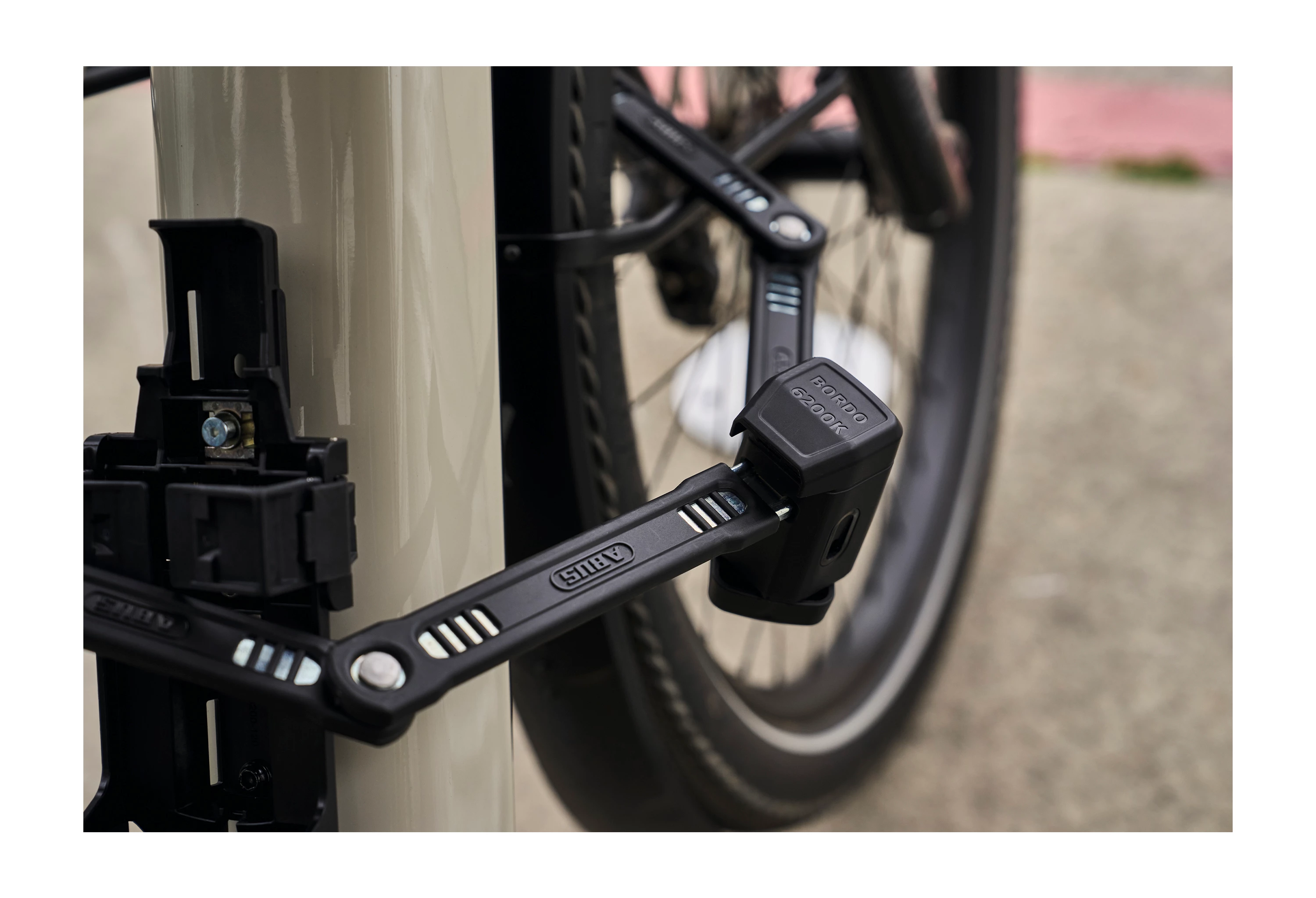 ABUS Sort Bordo 6200K XPlus foldelås - 120 cm