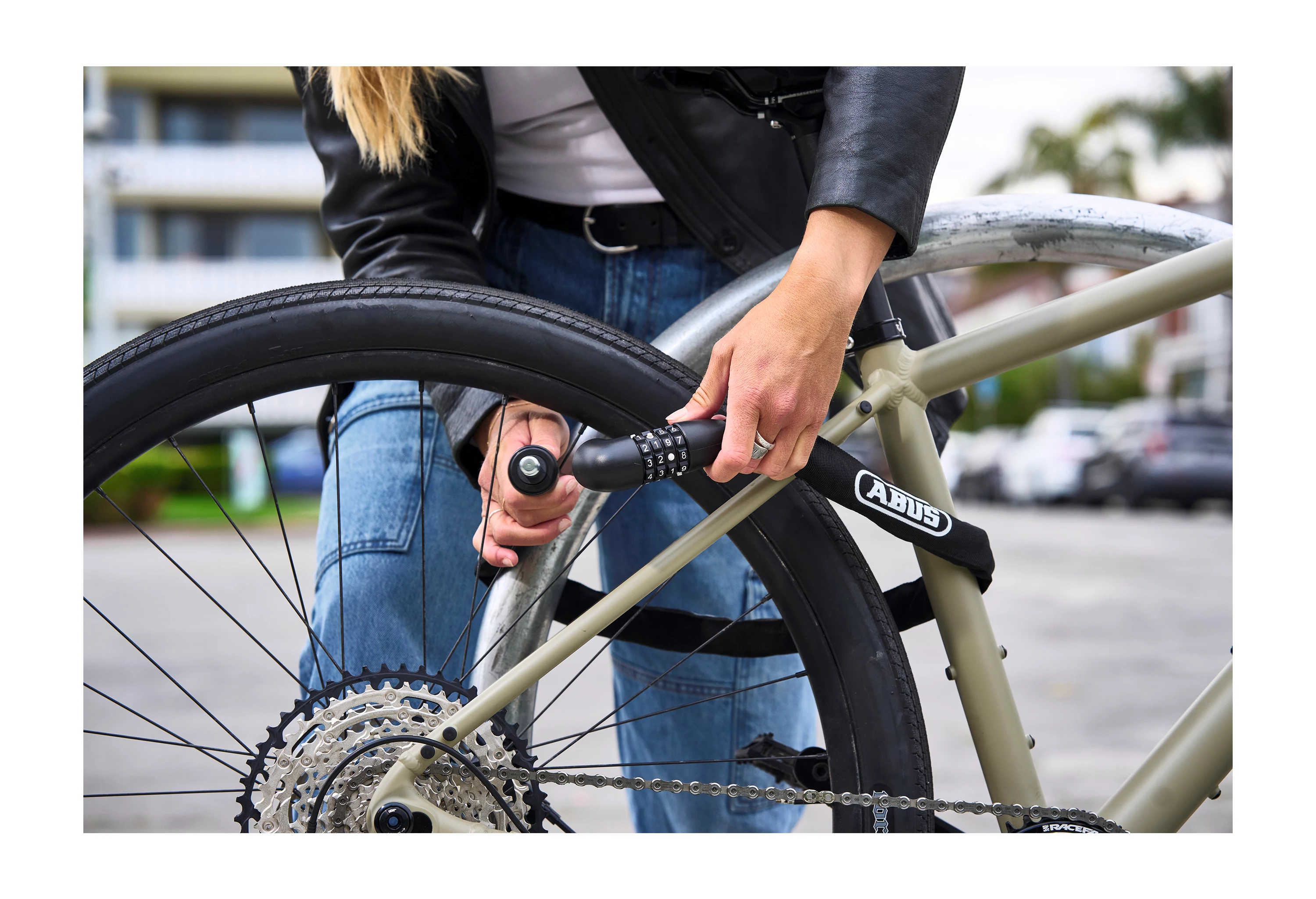 ABUS Sort Tresor 6807C Kædelås 85 cm
