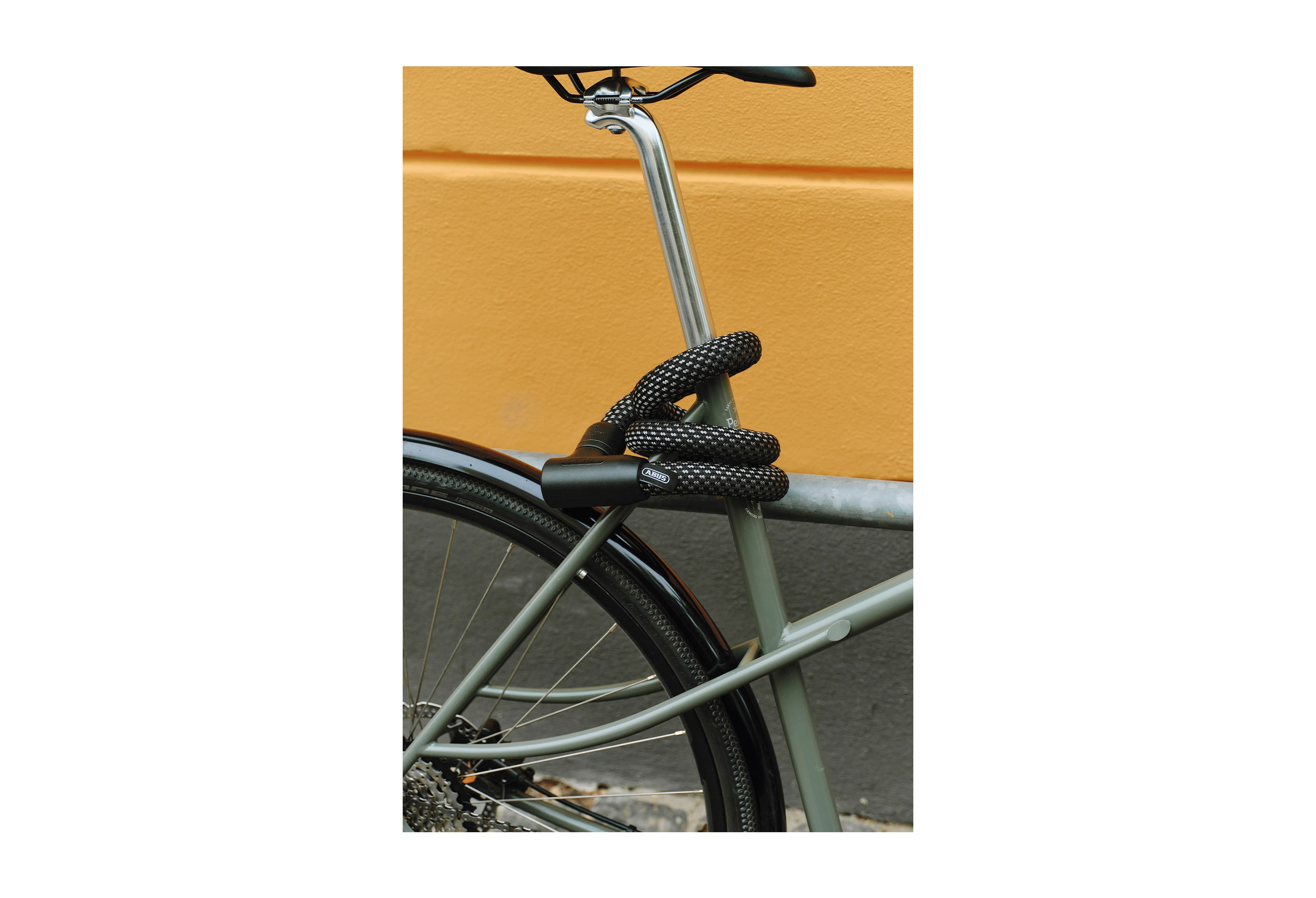 ABUS Sort Yarnit 4004K Kædelås 110 cm