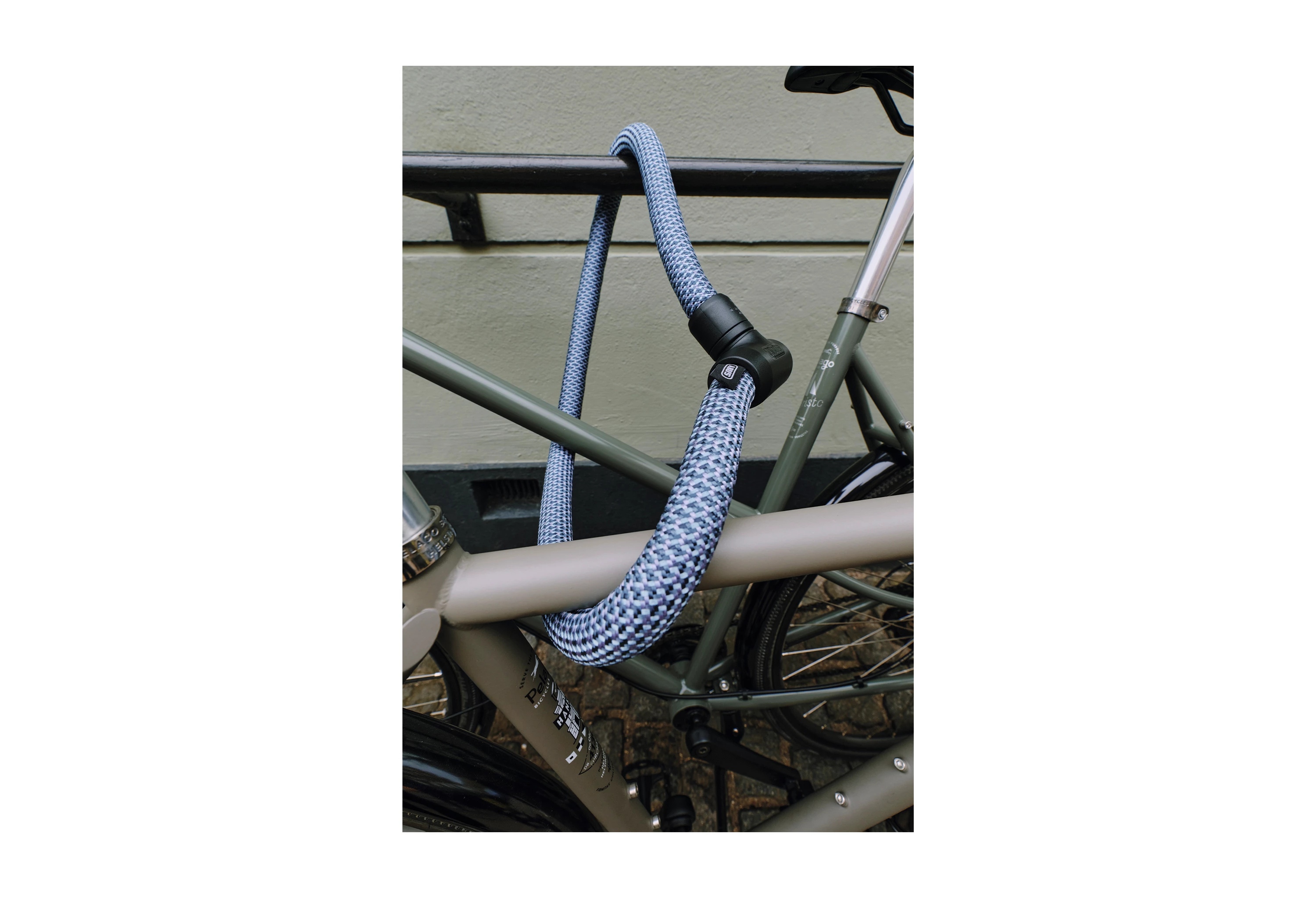 ABUS Denim Blue Yarnit 4004K Kædelås 110 cm